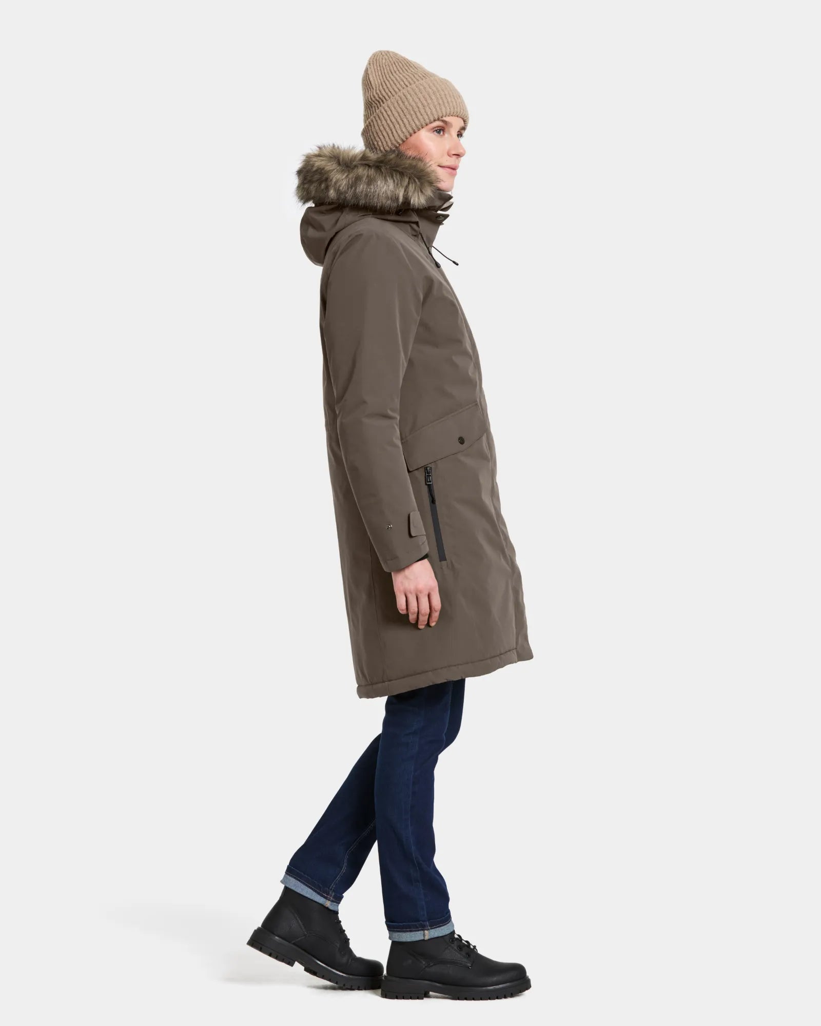 Erika Parka - Mocha Brown