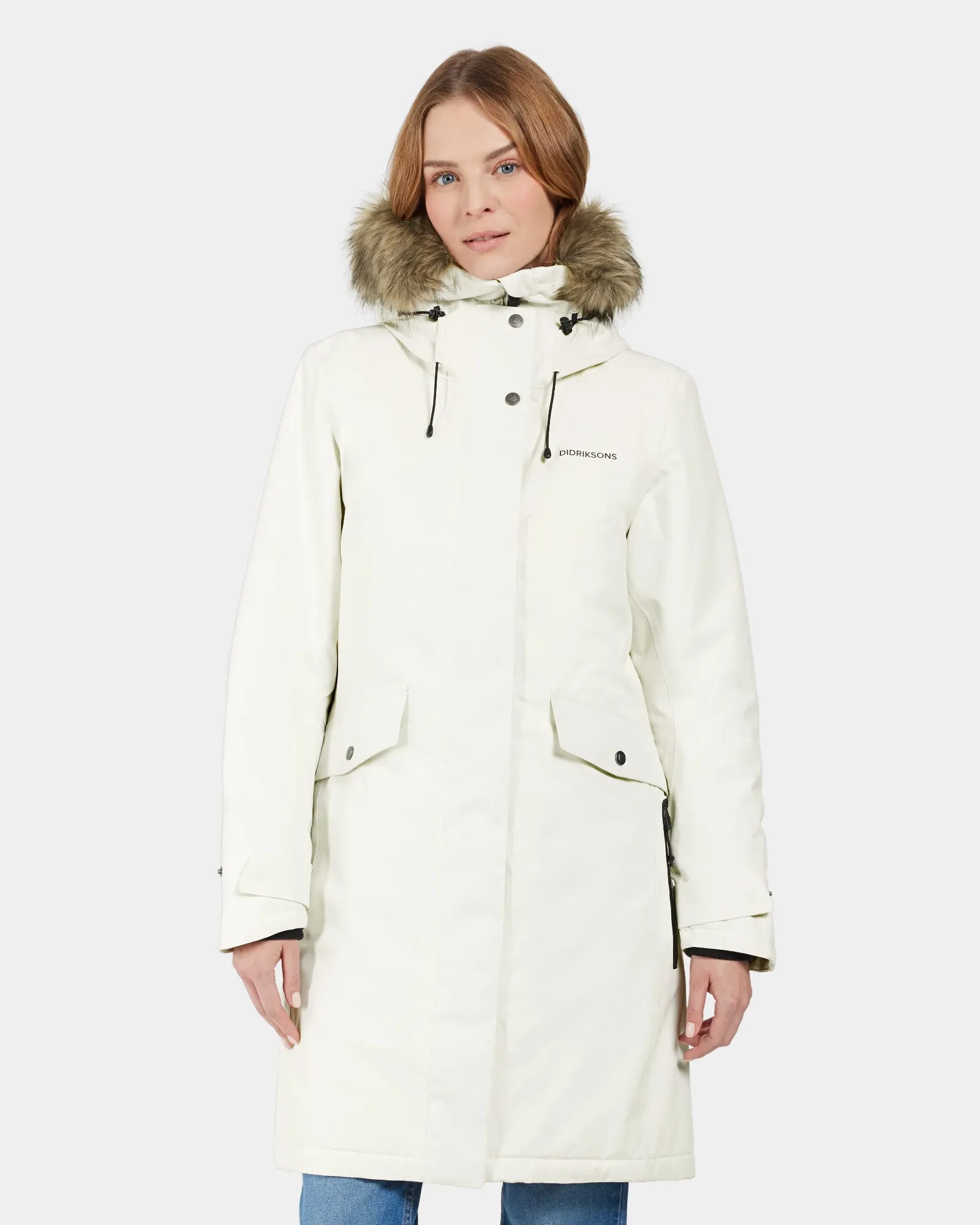 Didriksons Erika Parka - White Foam – Beacon