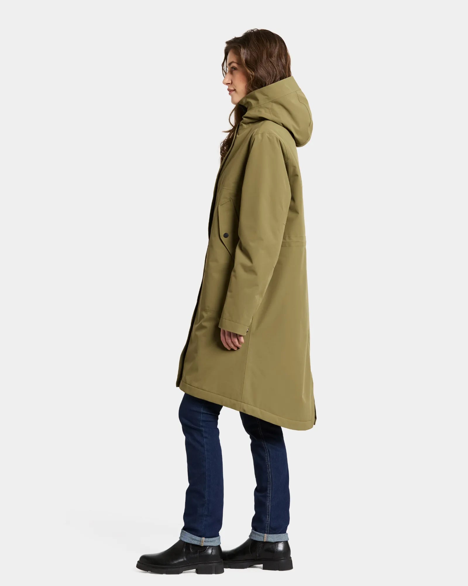 Iris Parka - Olive Green