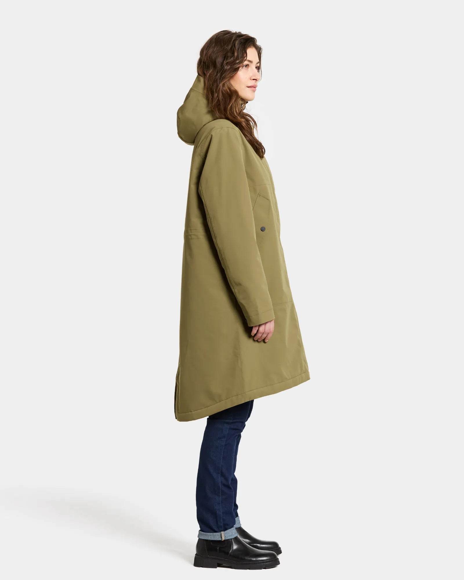 Iris Parka - Olive Green