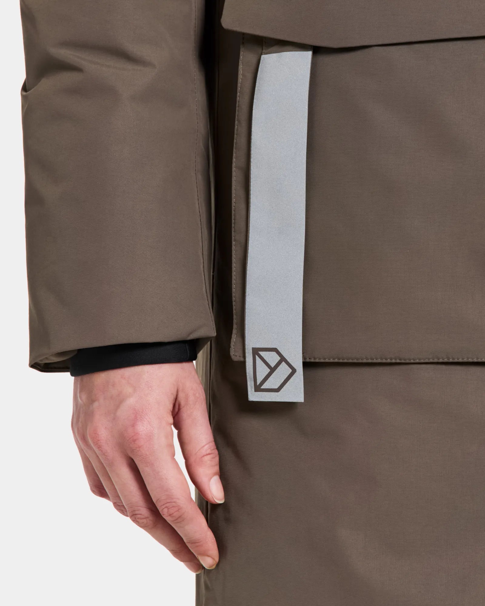 Leya Long Parka - Mocha Brown