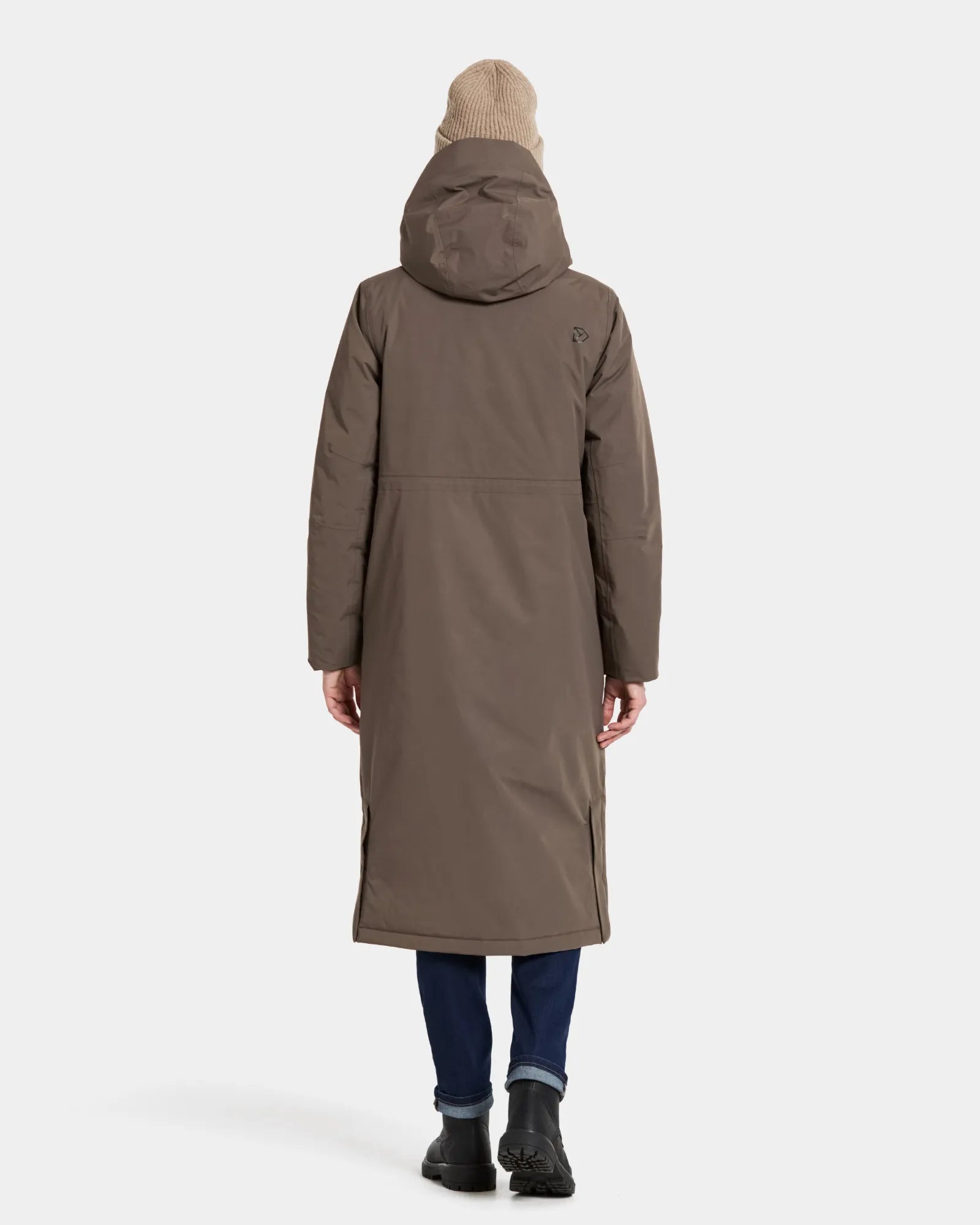 Leya Long Parka - Mocha Brown