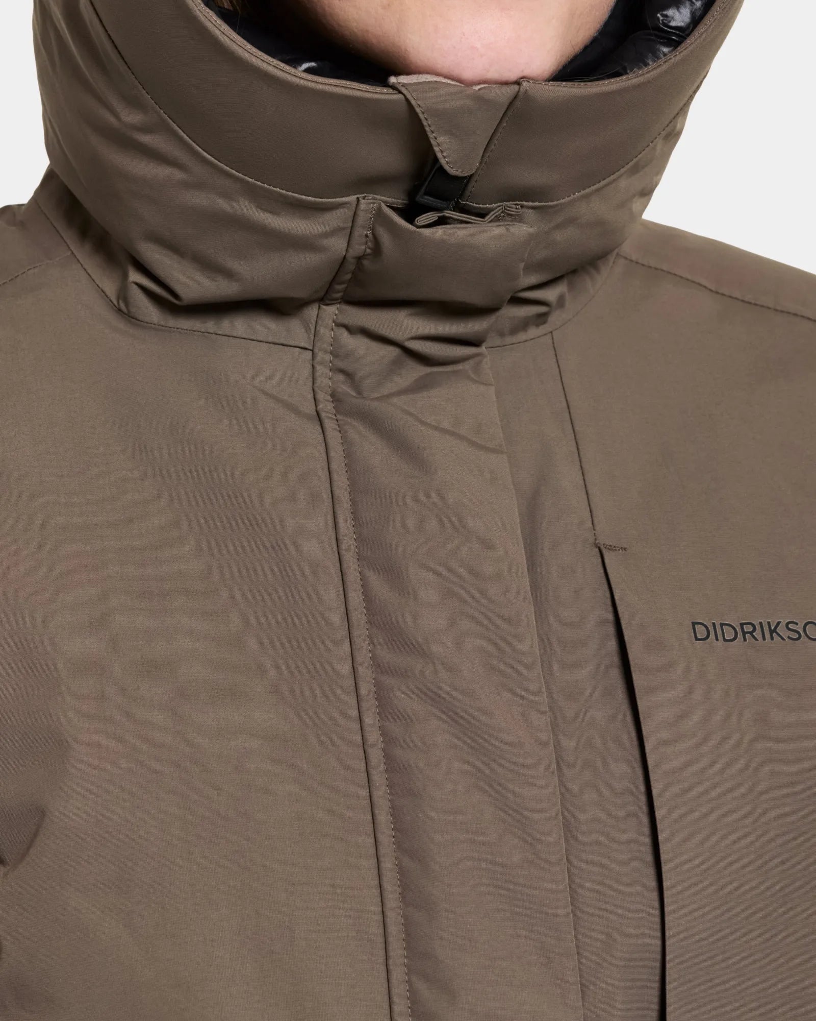 Leya Long Parka - Mocha Brown