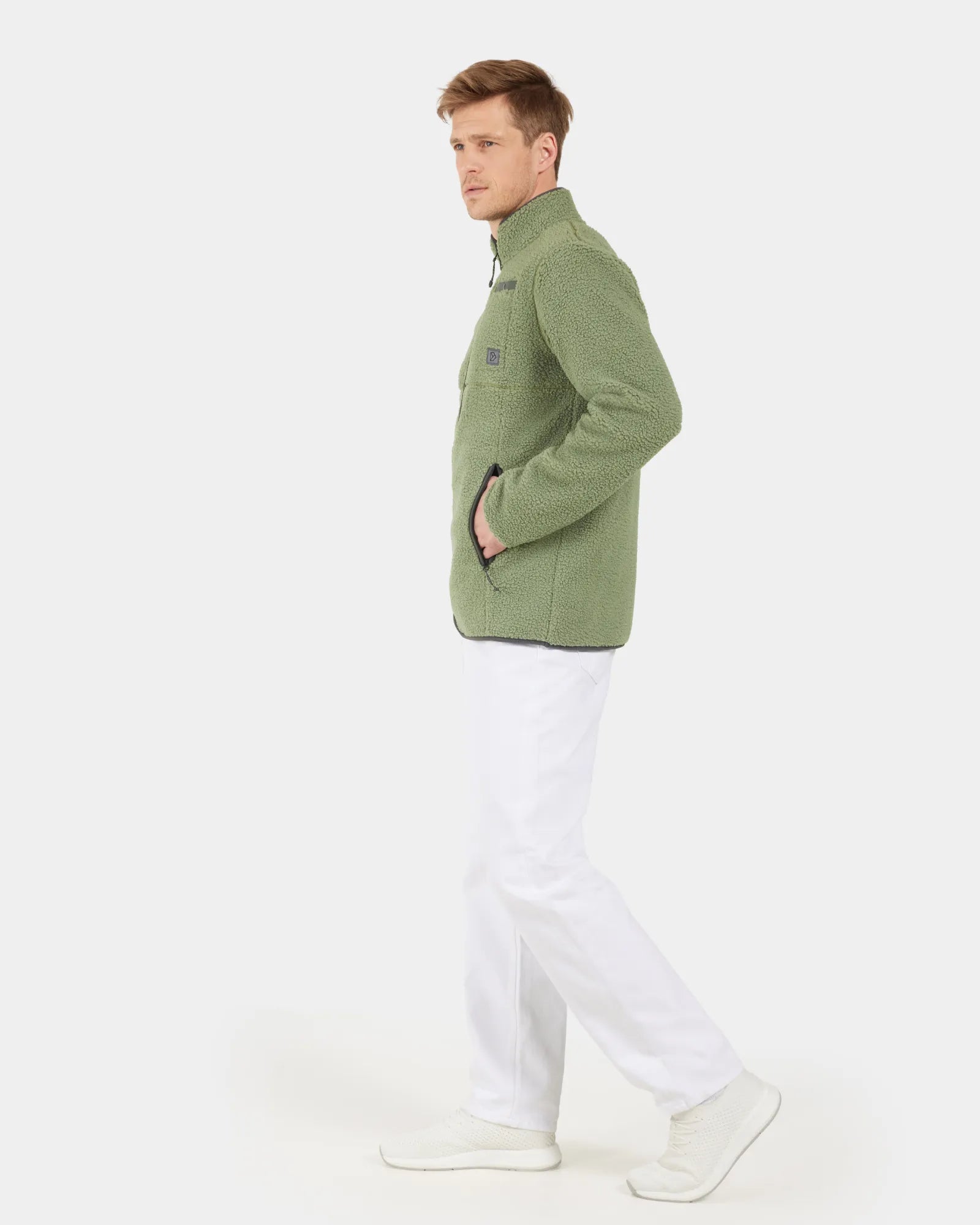Phoenix Full Zip Fleece - Light Moss