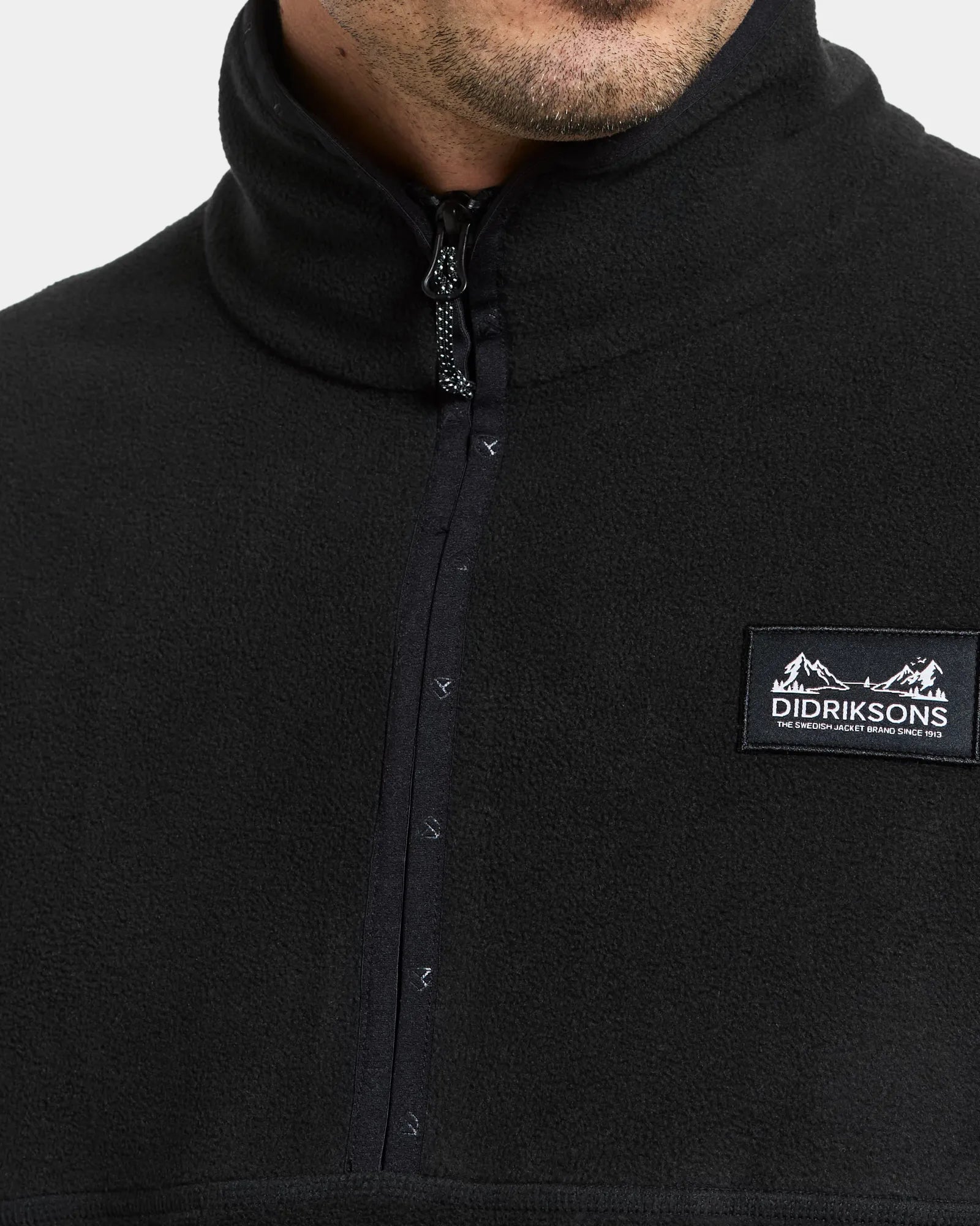 Vito Half Zip Fleece - Black