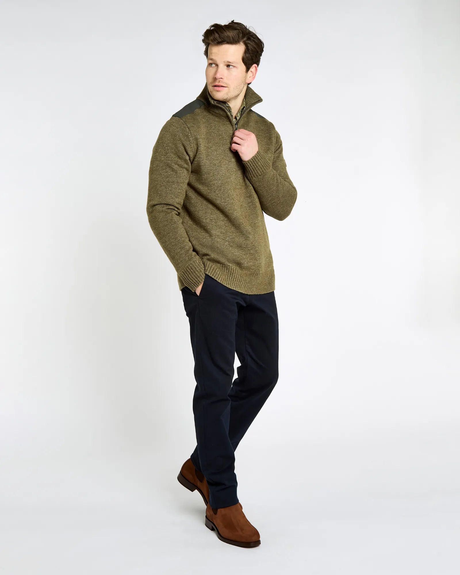 Doherty Jumper - Dusky Green