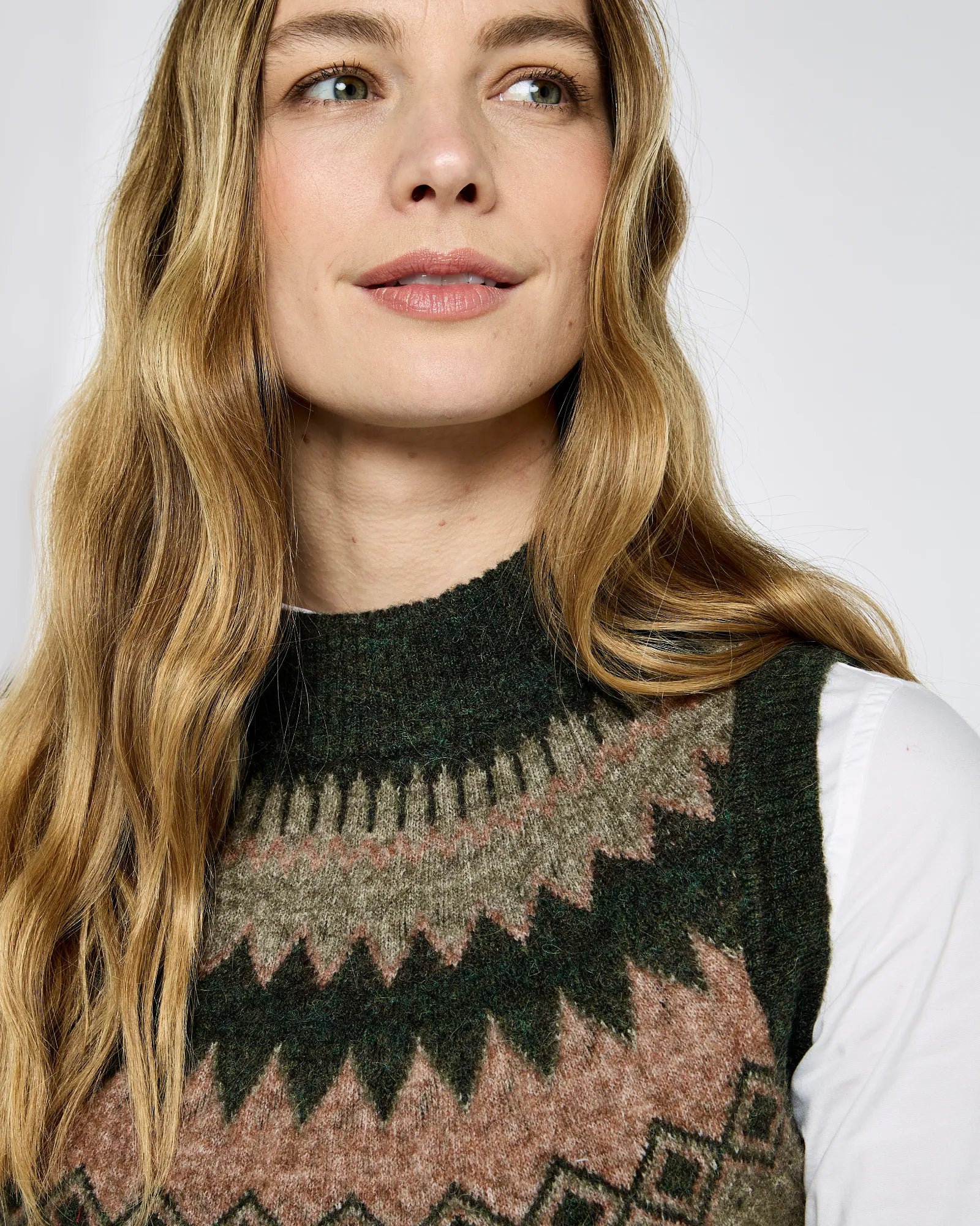 Doyle Vest - Olive Multi