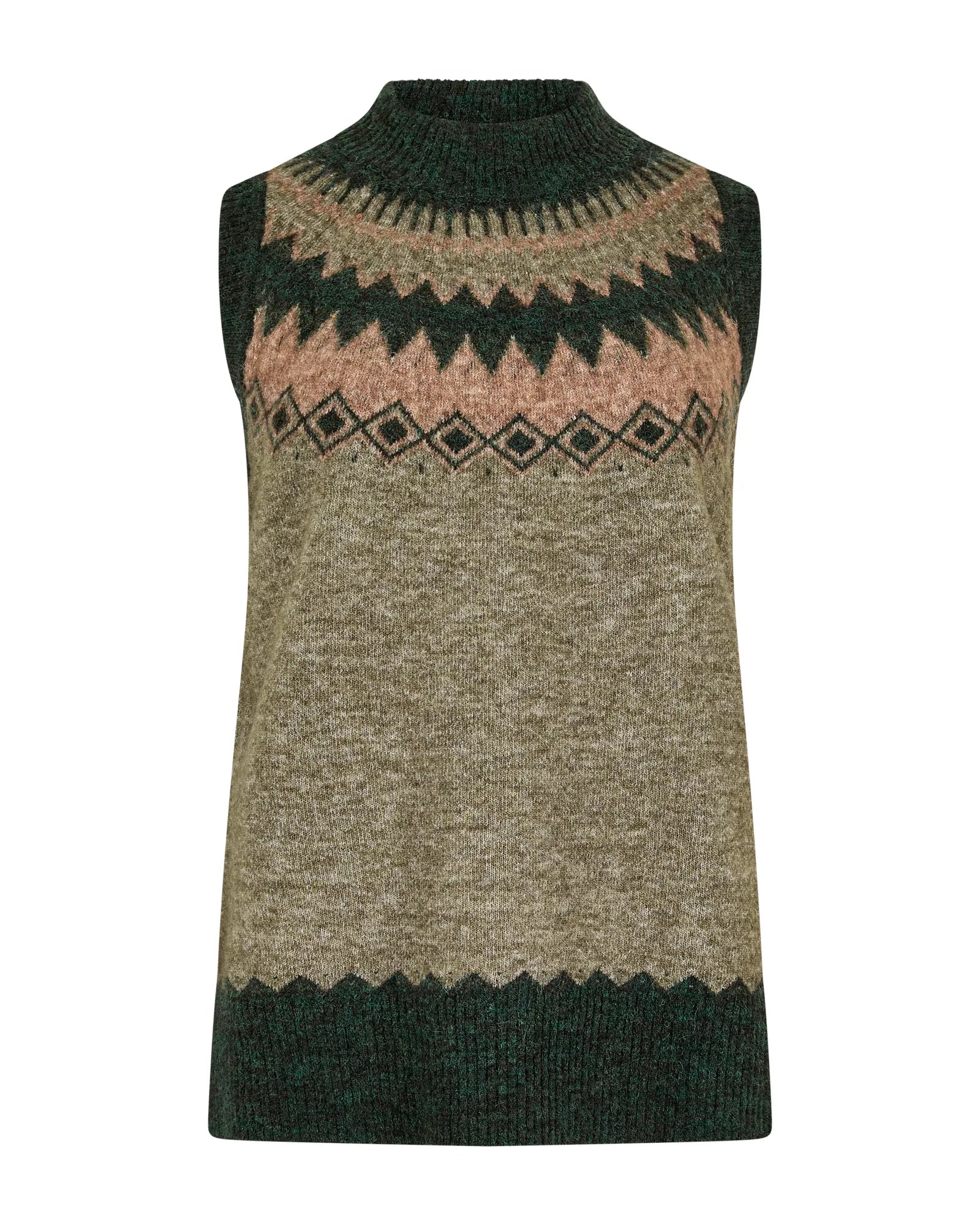 Doyle Vest - Olive Multi