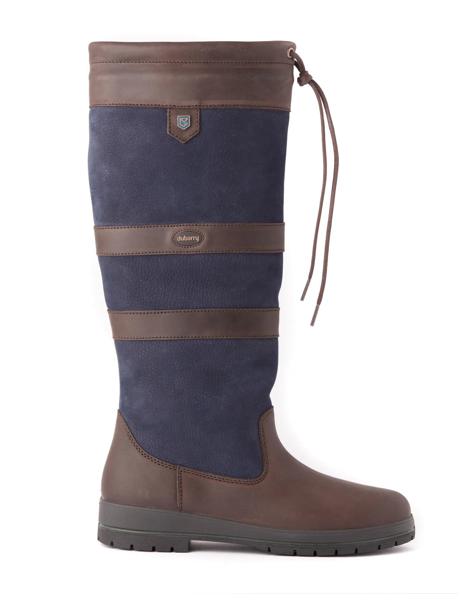 Galway Country Boot - Navy/Brown