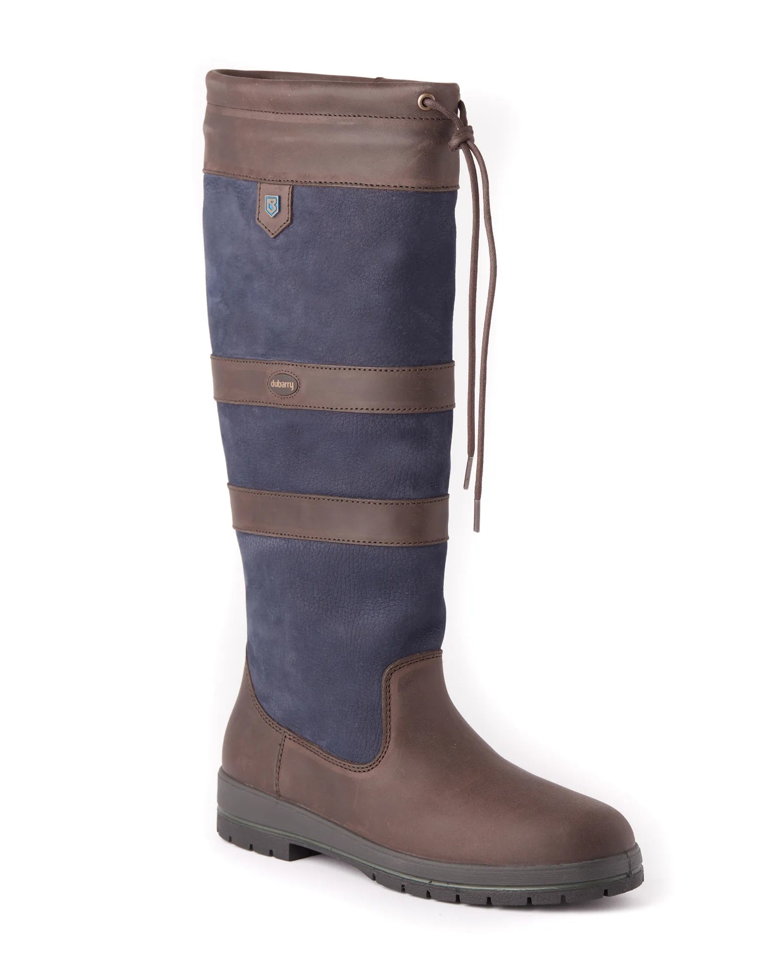 Galway Country Boot - Navy/Brown