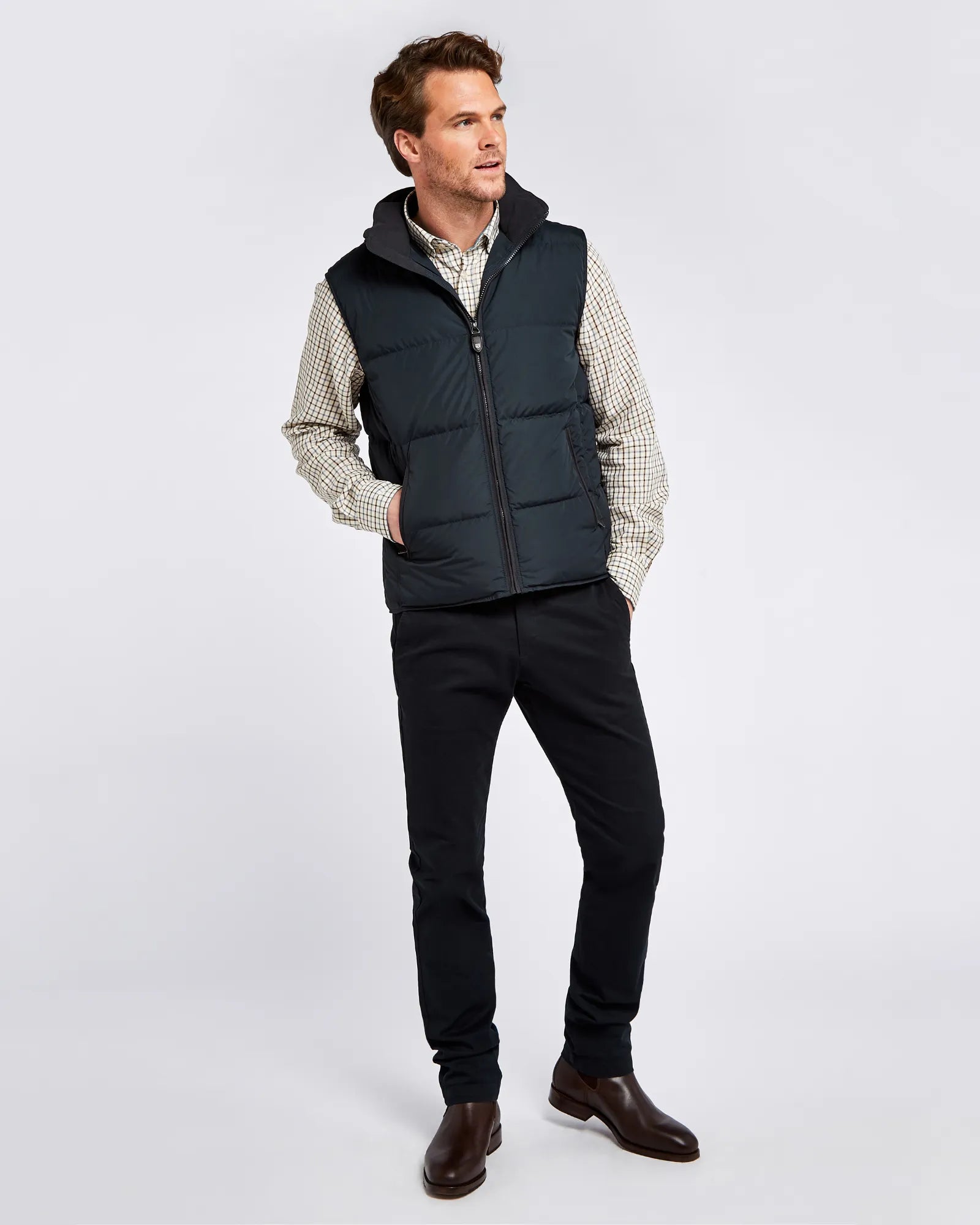 Graystown Down Gilet - Navy