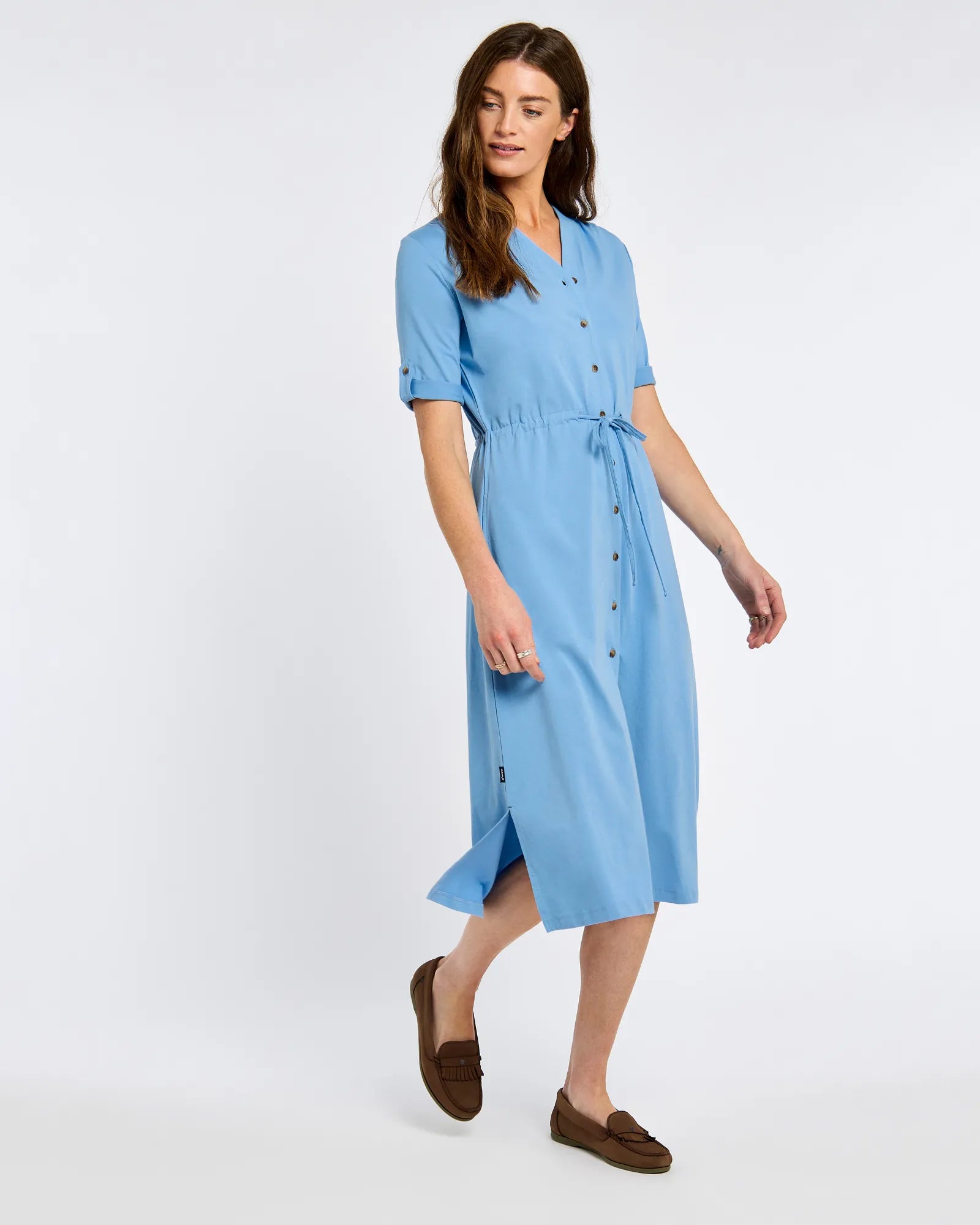 Hanlon Dress - Azure Blue