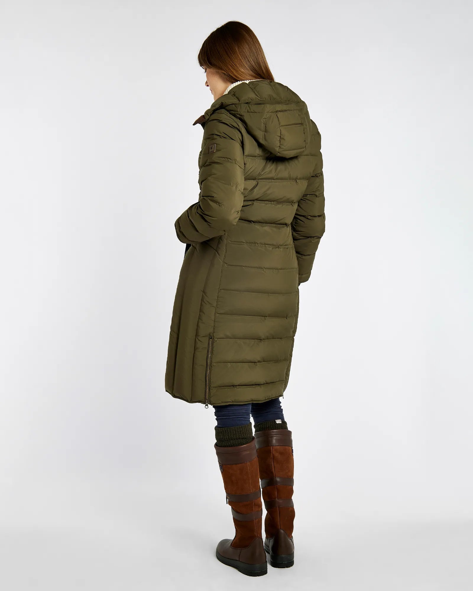 Meyers Long Length Coat - Olive