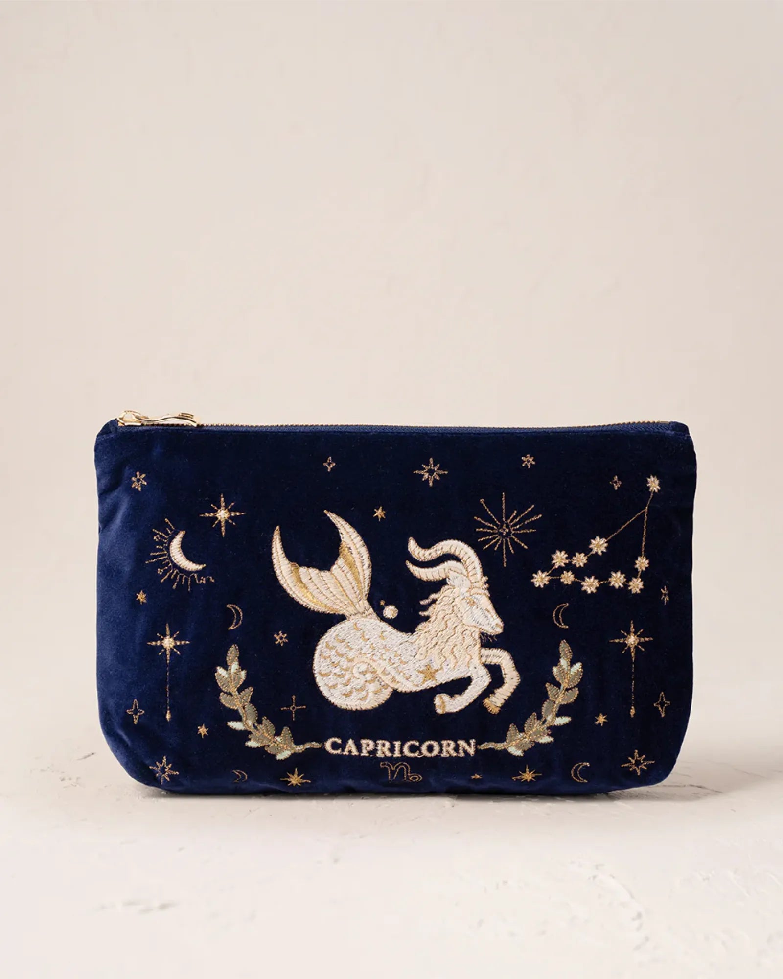 Capricorn Navy Everyday Pouch