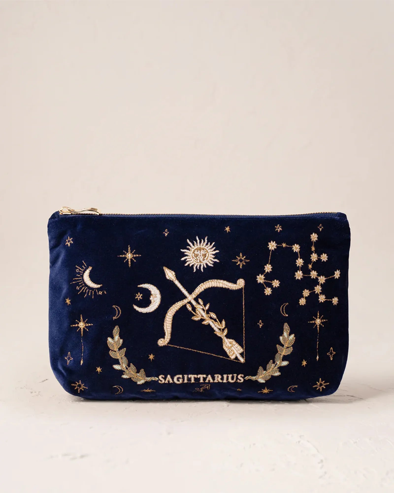 Elizabeth Scarlett Sagittarius Navy Everyday Pouch – Beacon