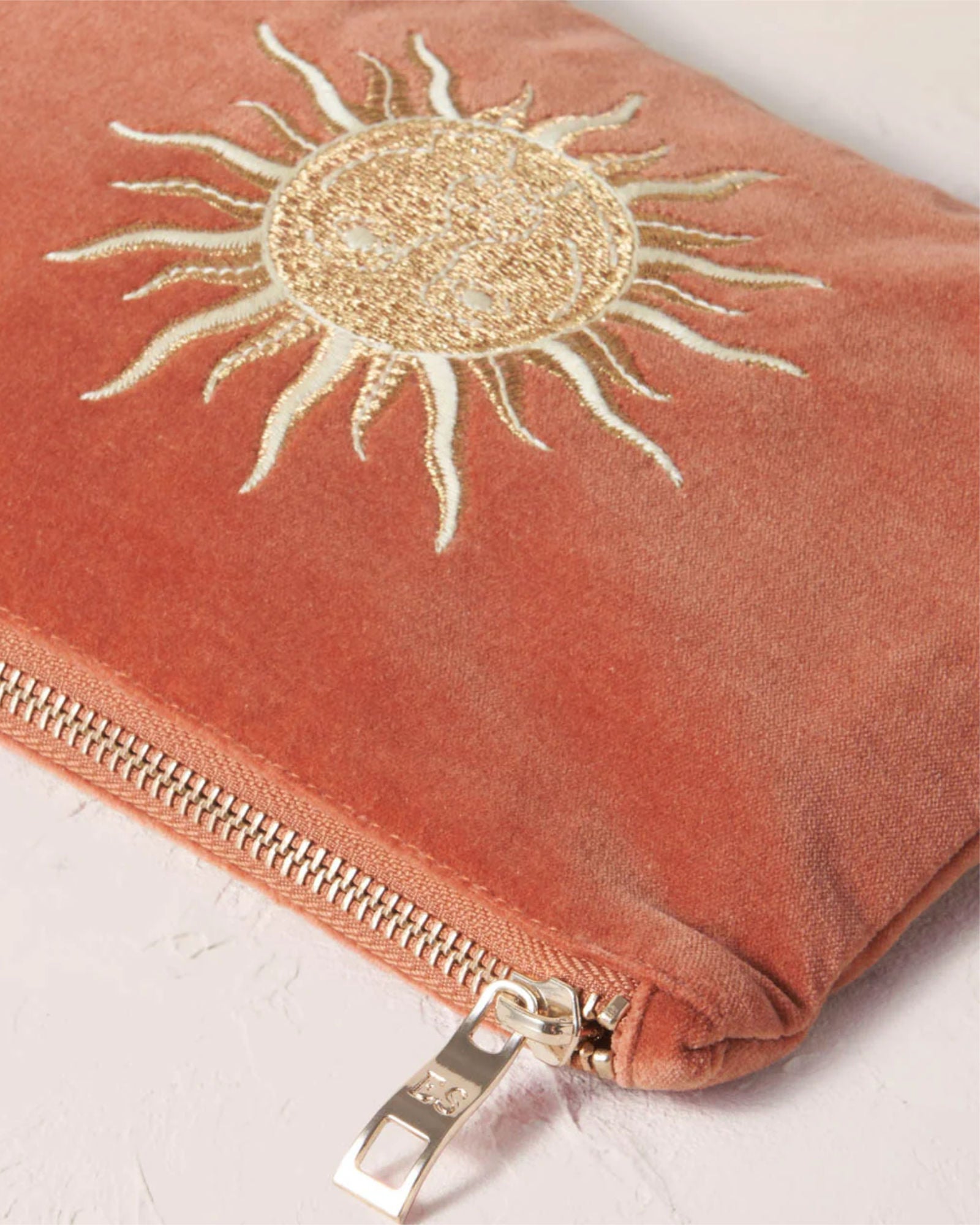 Sun Goddess Rust Mini Pouch