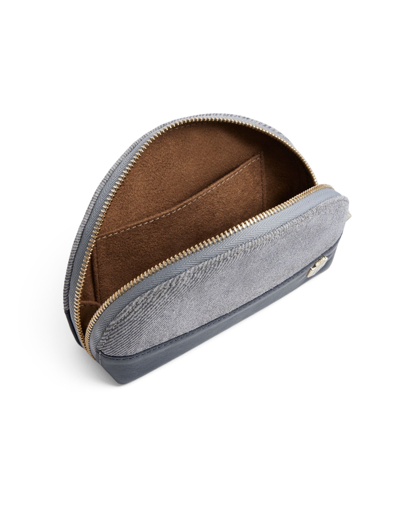 Chiltern Coin Purse - Denim Suede