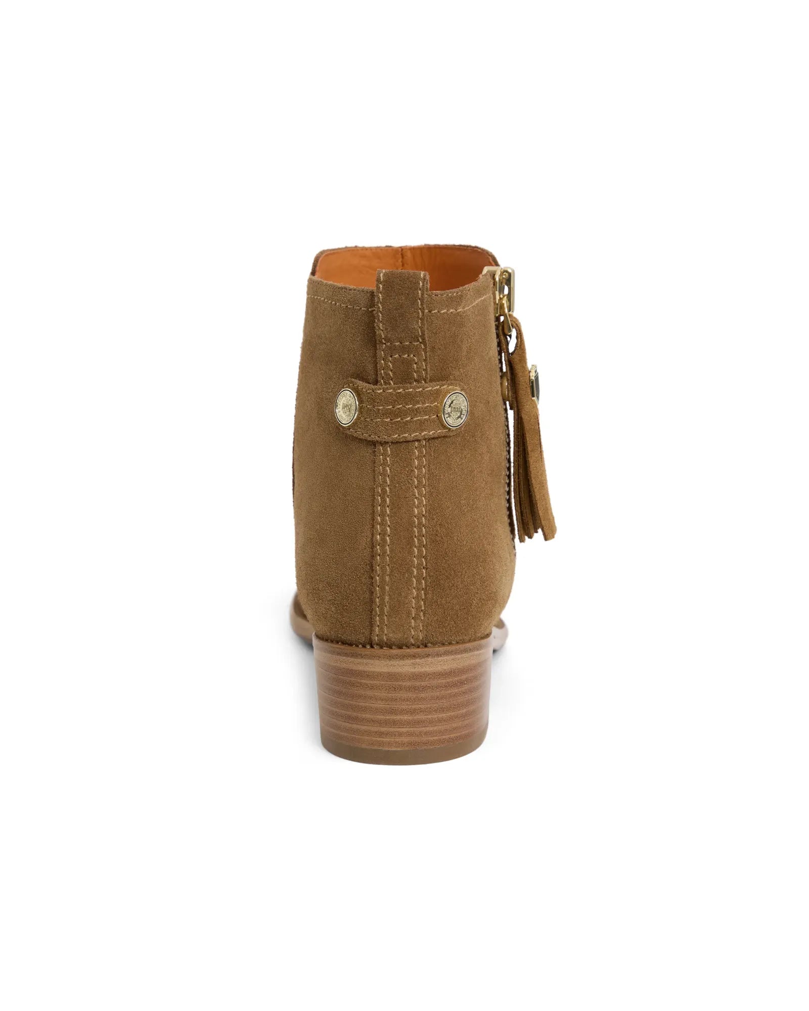 Flat Oakham Ankle Boot - Tan Suede