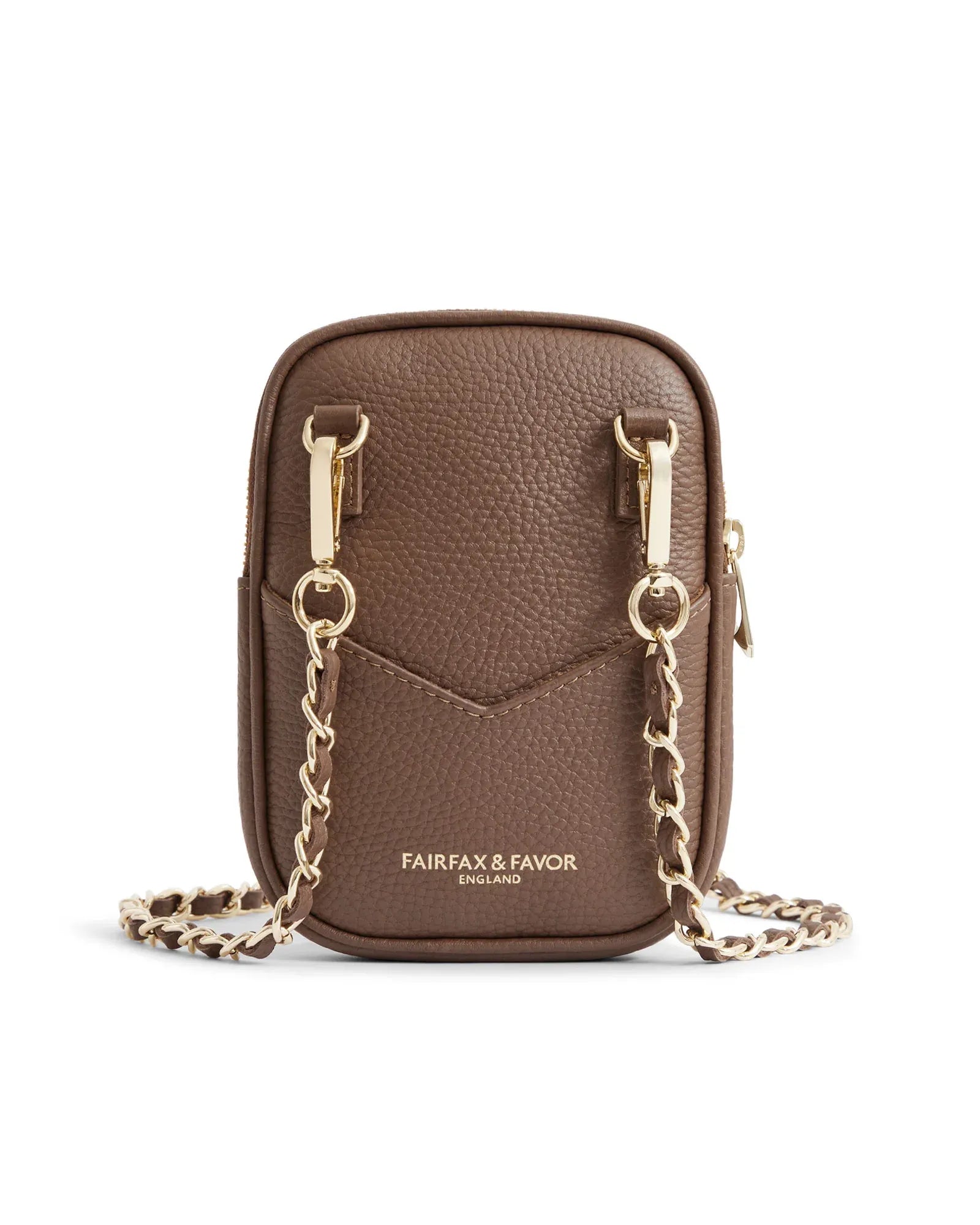 Mini Finsbury Cross Body Bag - Tan Suede