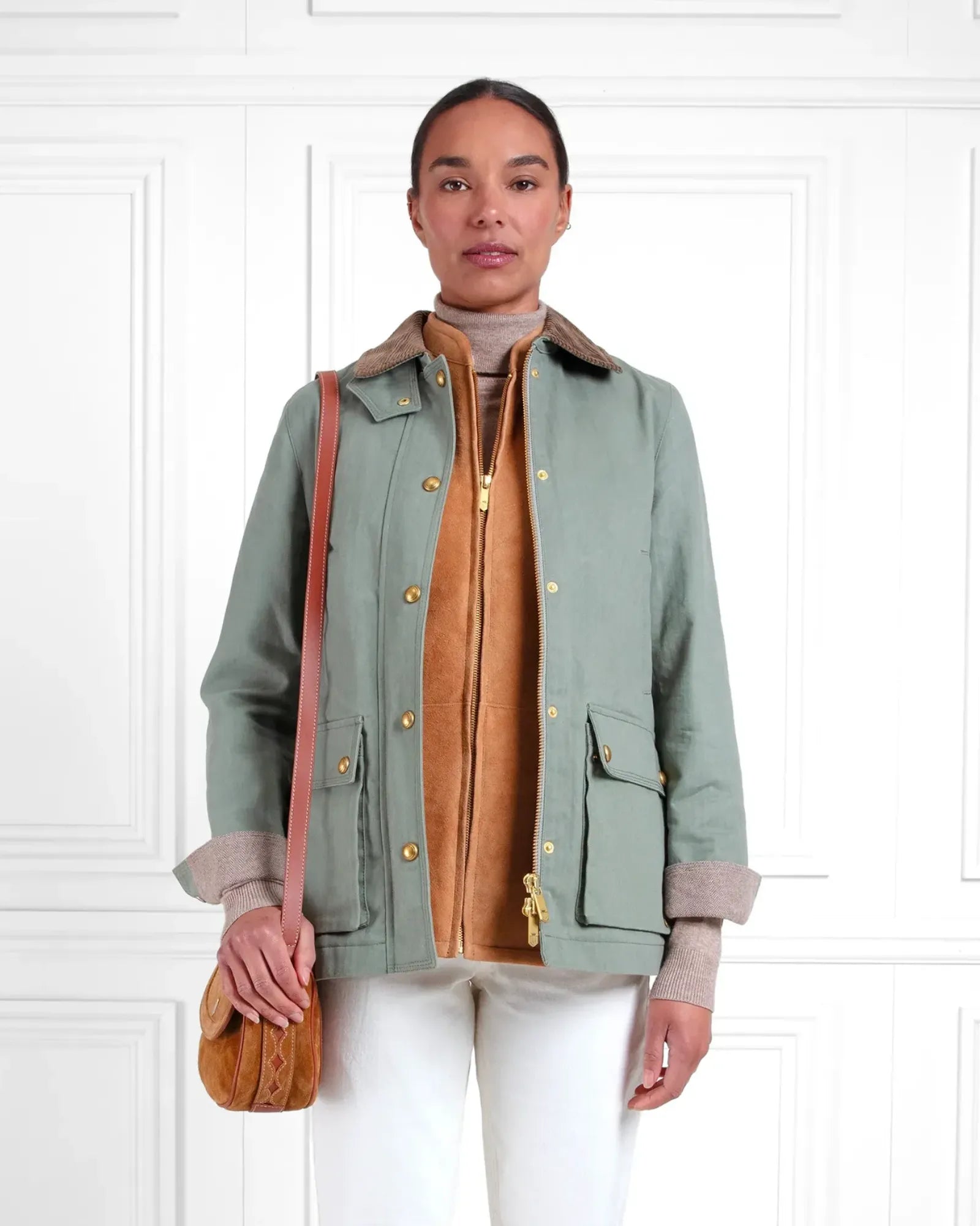 Olivia Jacket - Pistachio