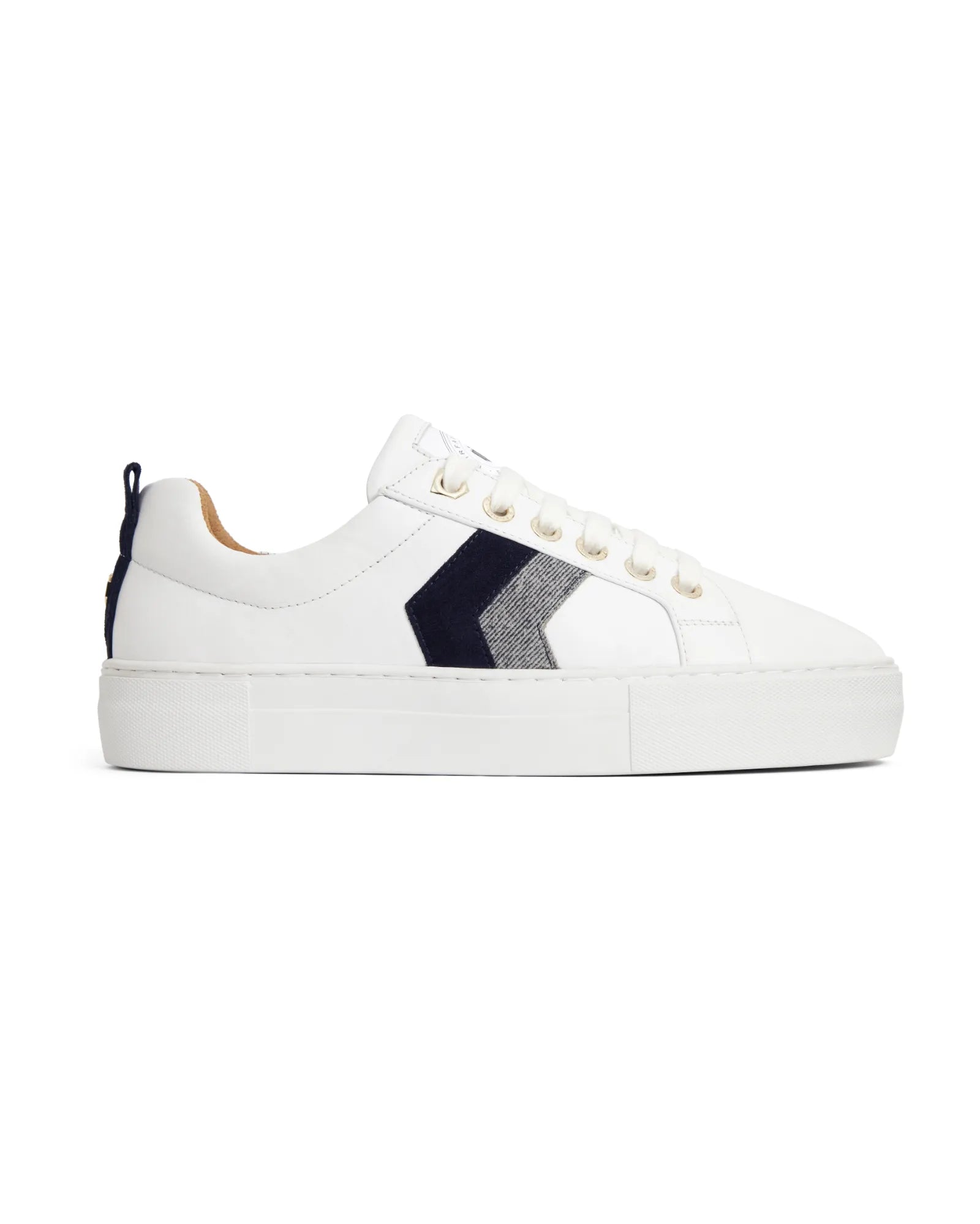 Platform Alexandra Trainer - Navy/Denim