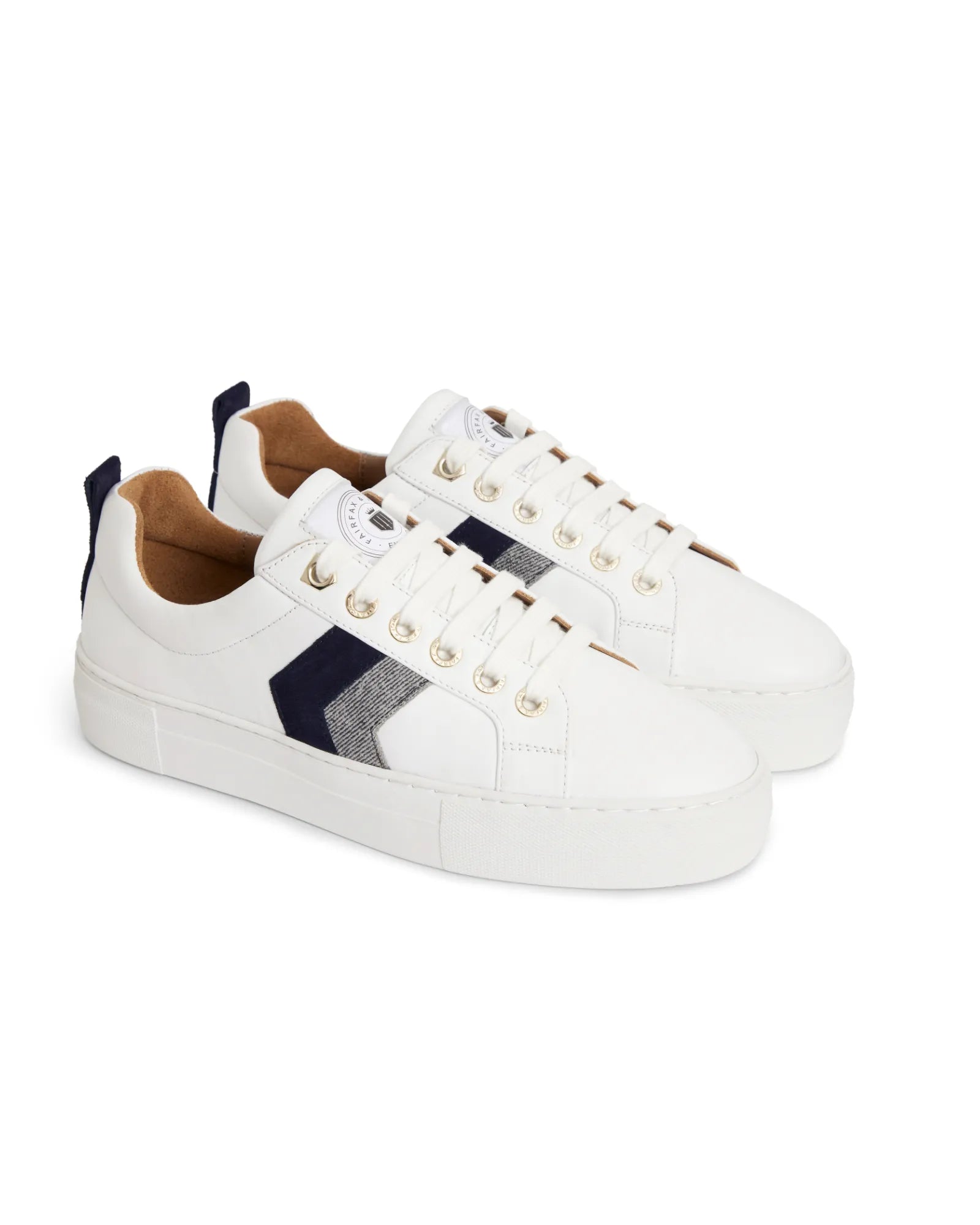 Platform Alexandra Trainer - Navy/Denim