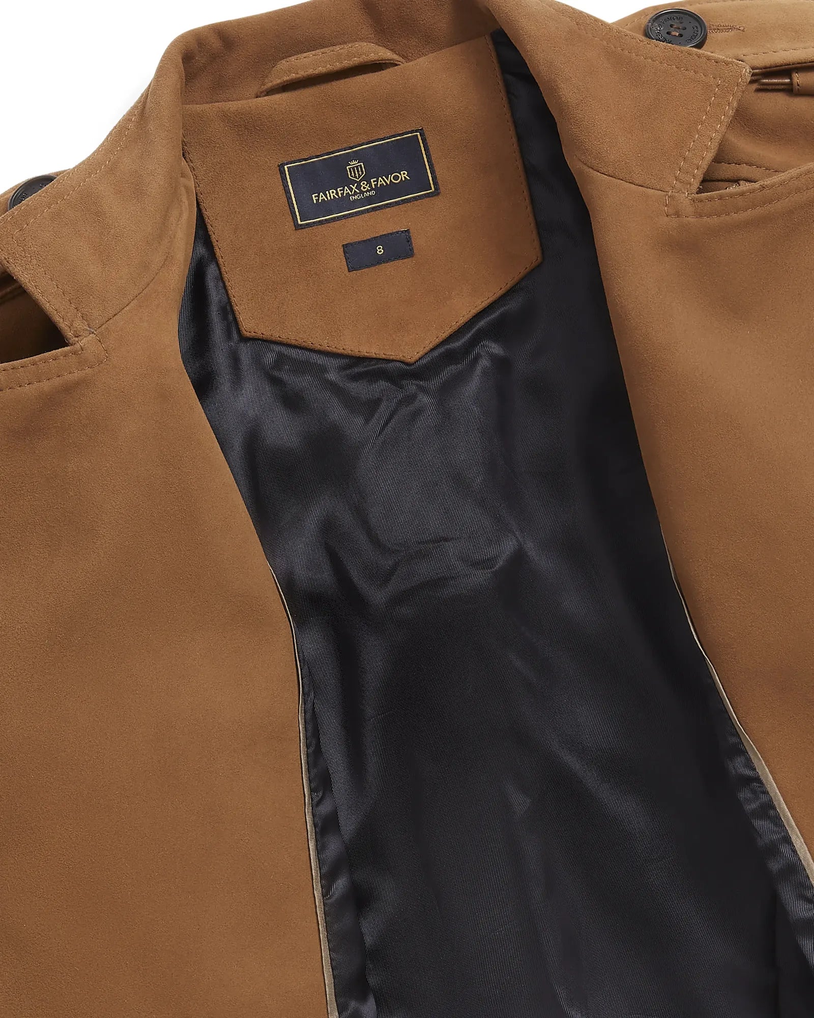 Primrose Gilet - Tan Suede