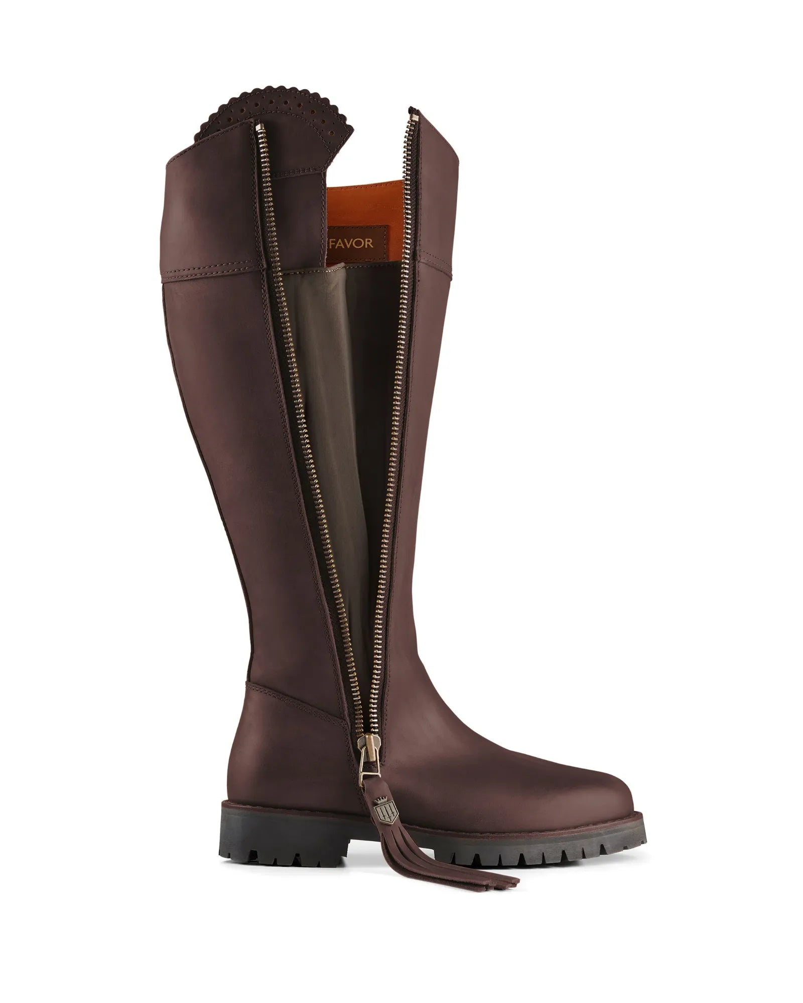 The Explorer Sporting Fit Boot - Mahogany Leather