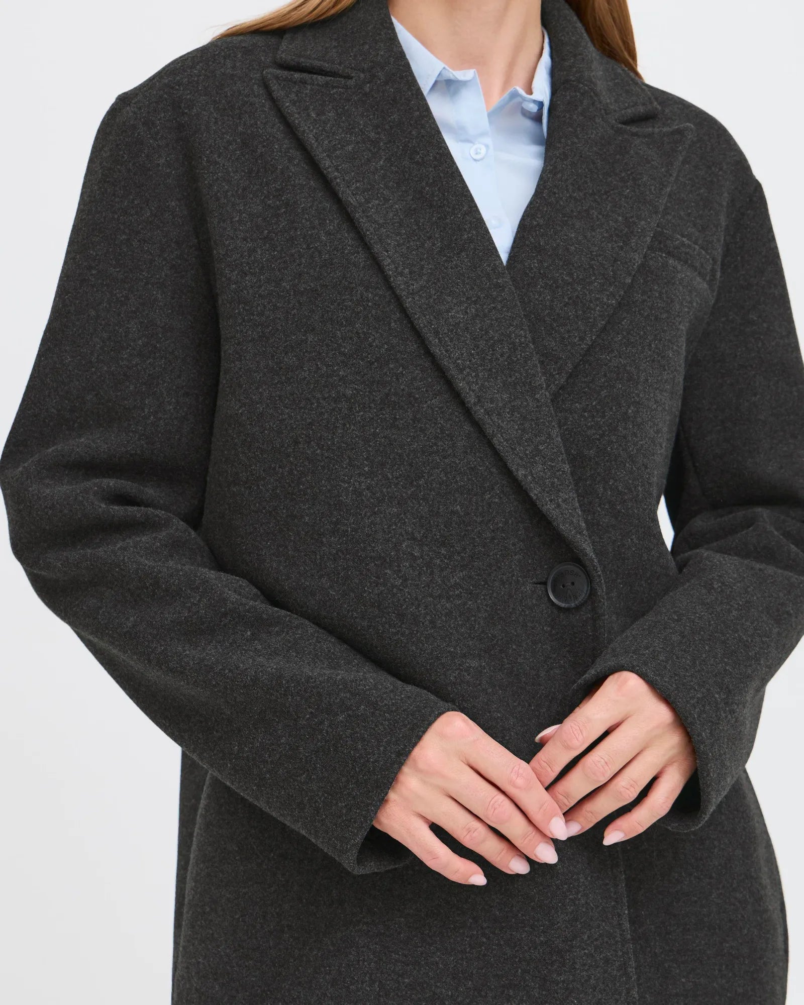 FRELIZA Jacket - Charcoal Melange