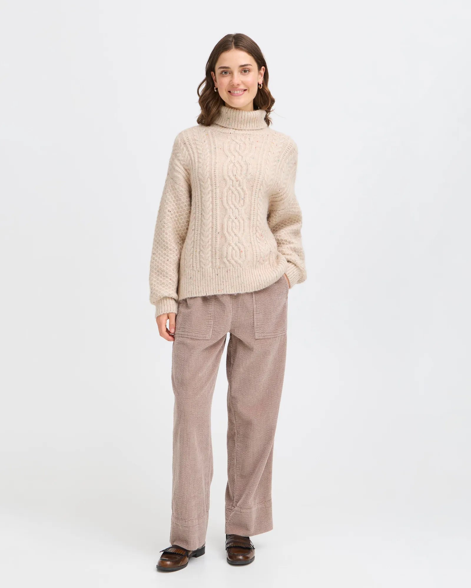 FRELLEA Pullover - Oatmeal