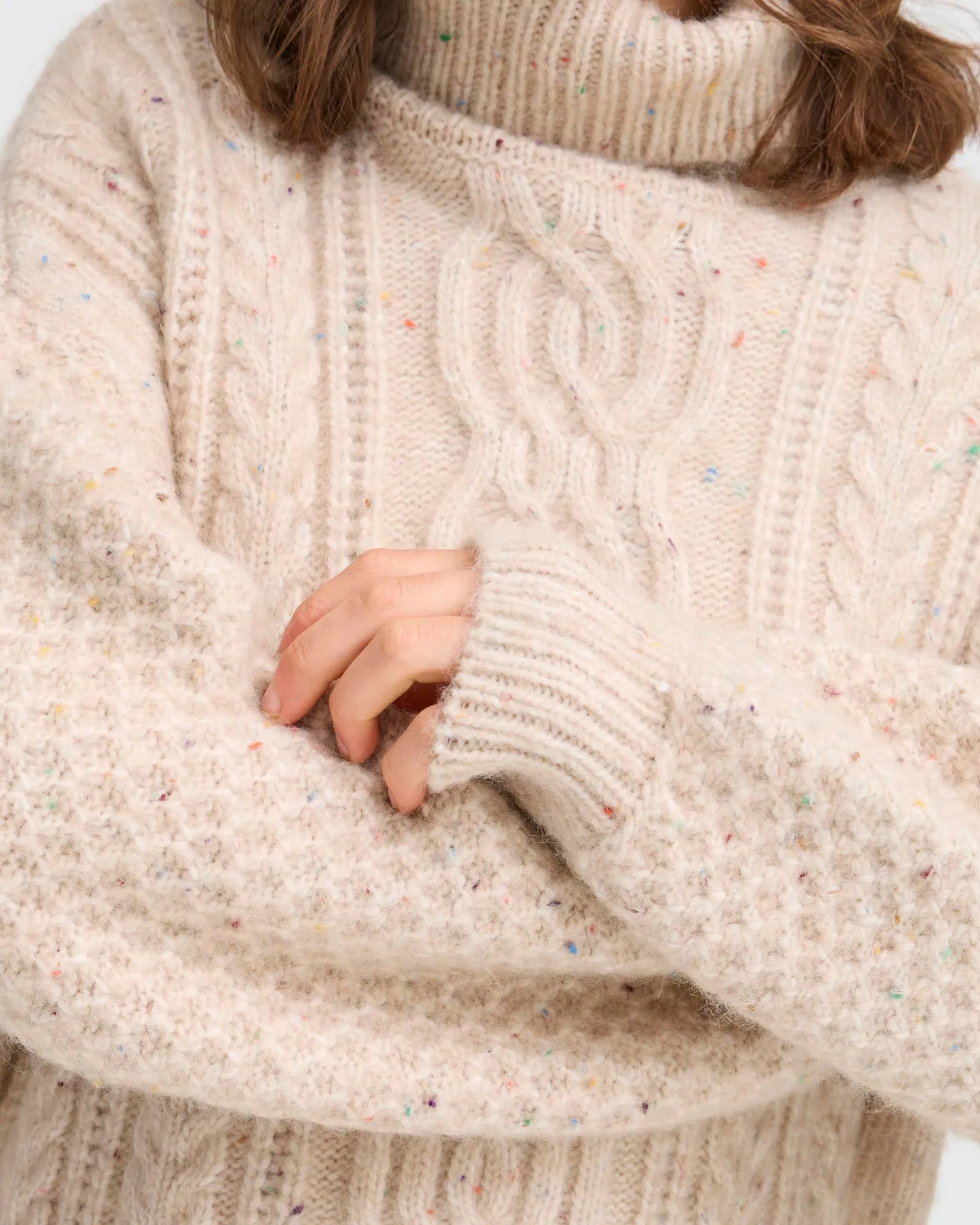 FRELLEA Pullover - Oatmeal