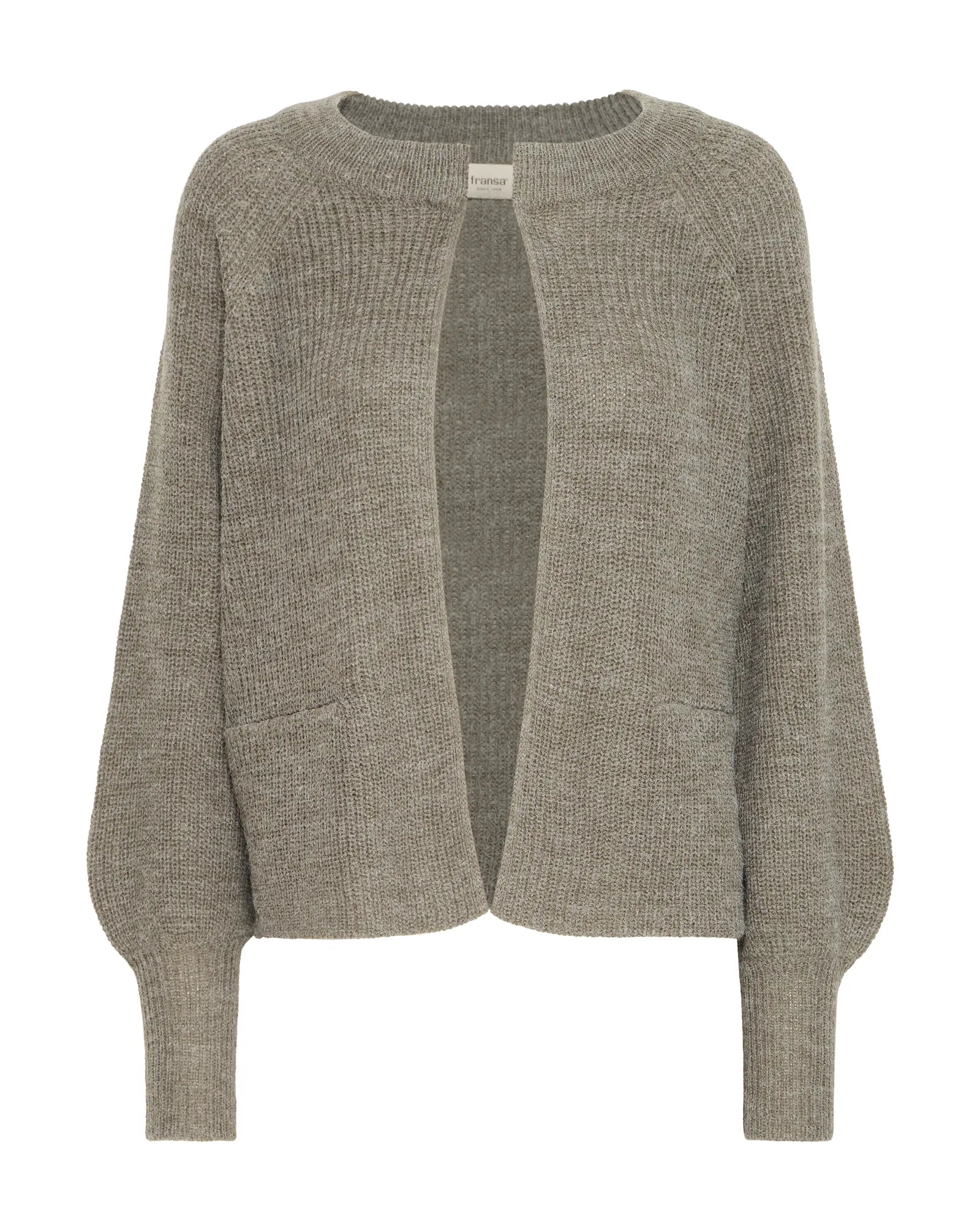 FRERETTA Cardigan - Dusty Olive