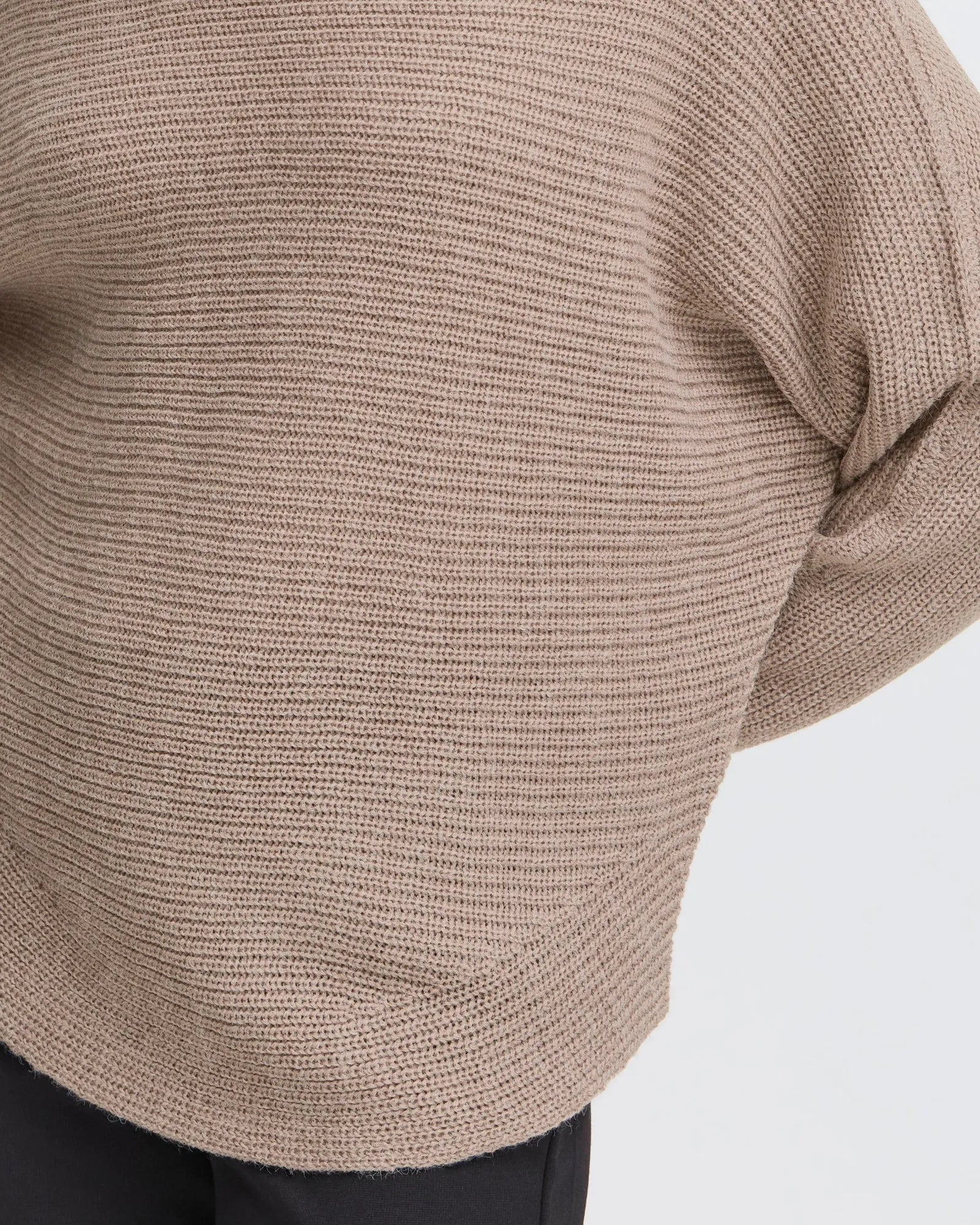 FRERETTA Pullover - Desert Taupe