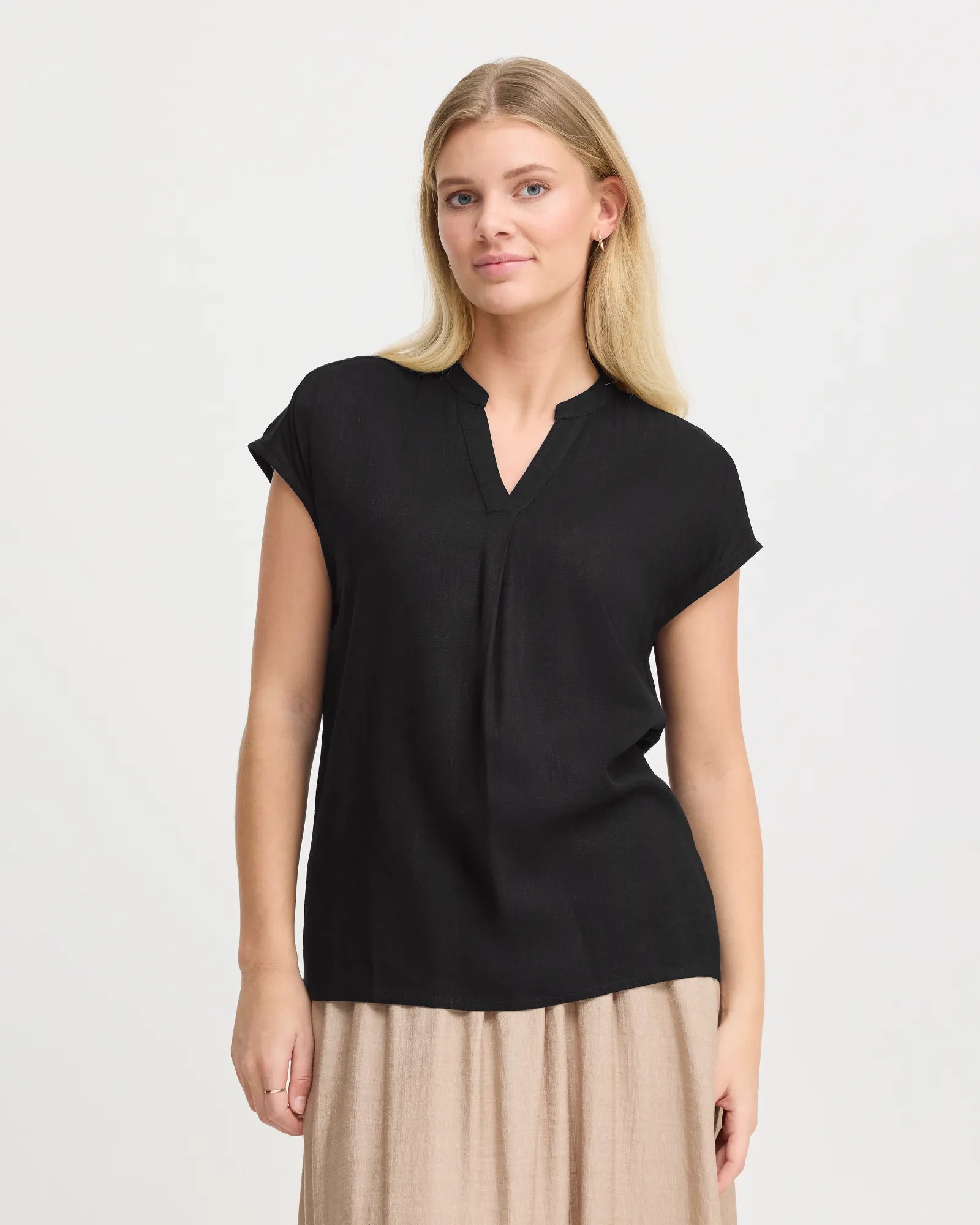 FRJUNA Blouse - Black
