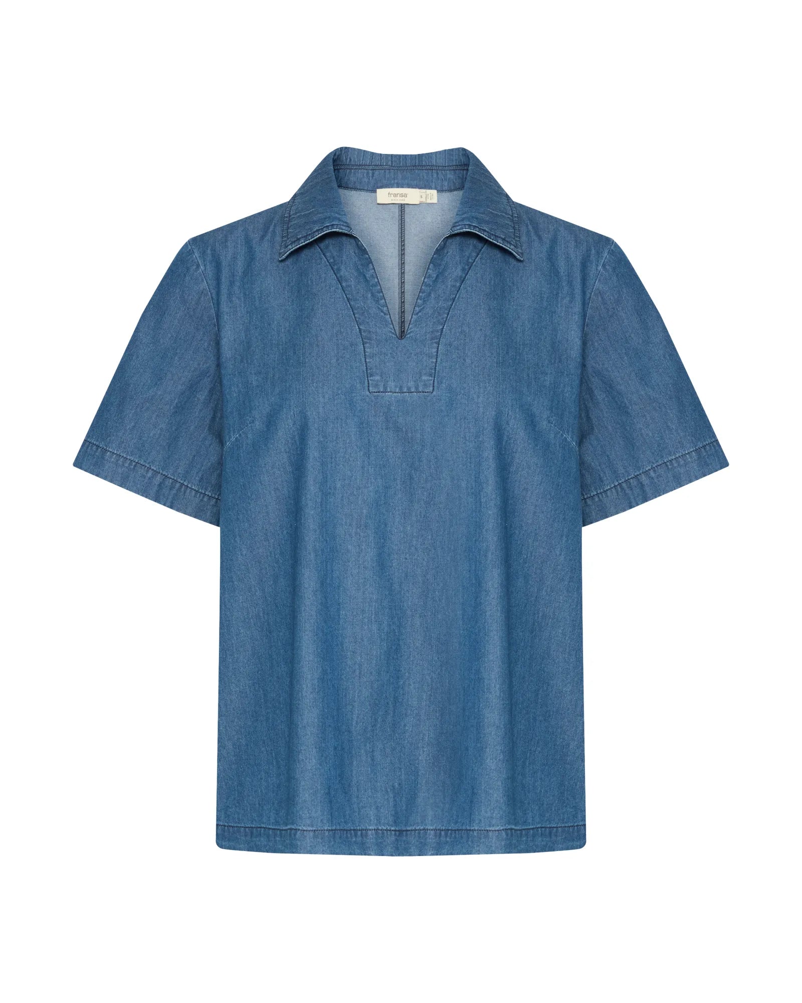 FRKINDRA Blouse - Clear Blue Denim