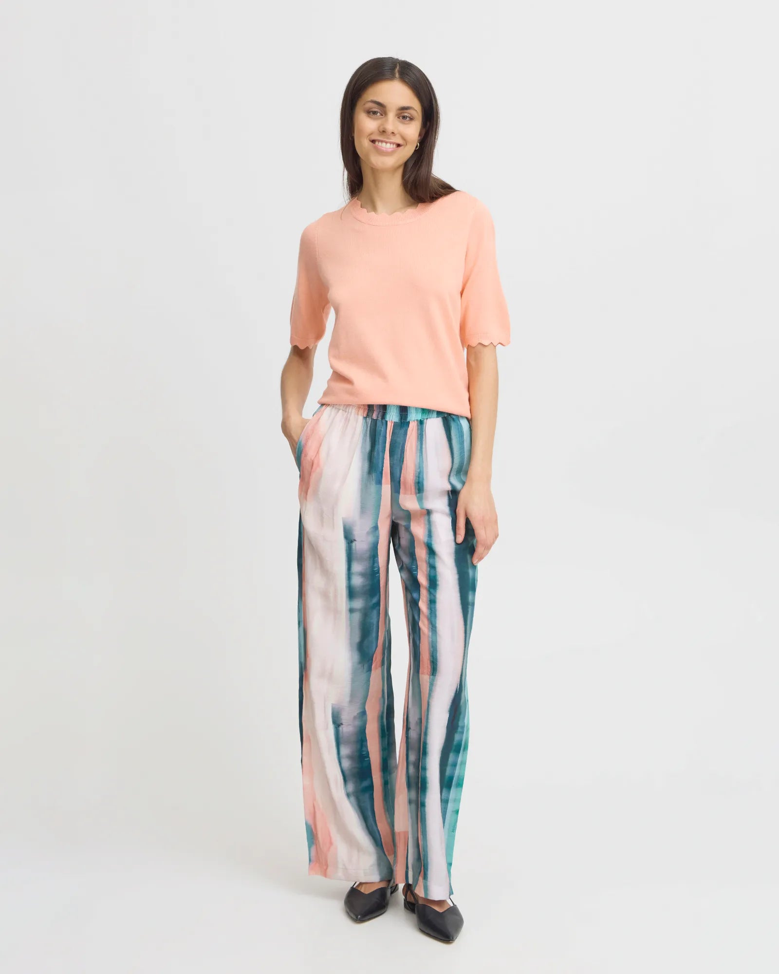 FRLINNY Trousers - Hot Coral