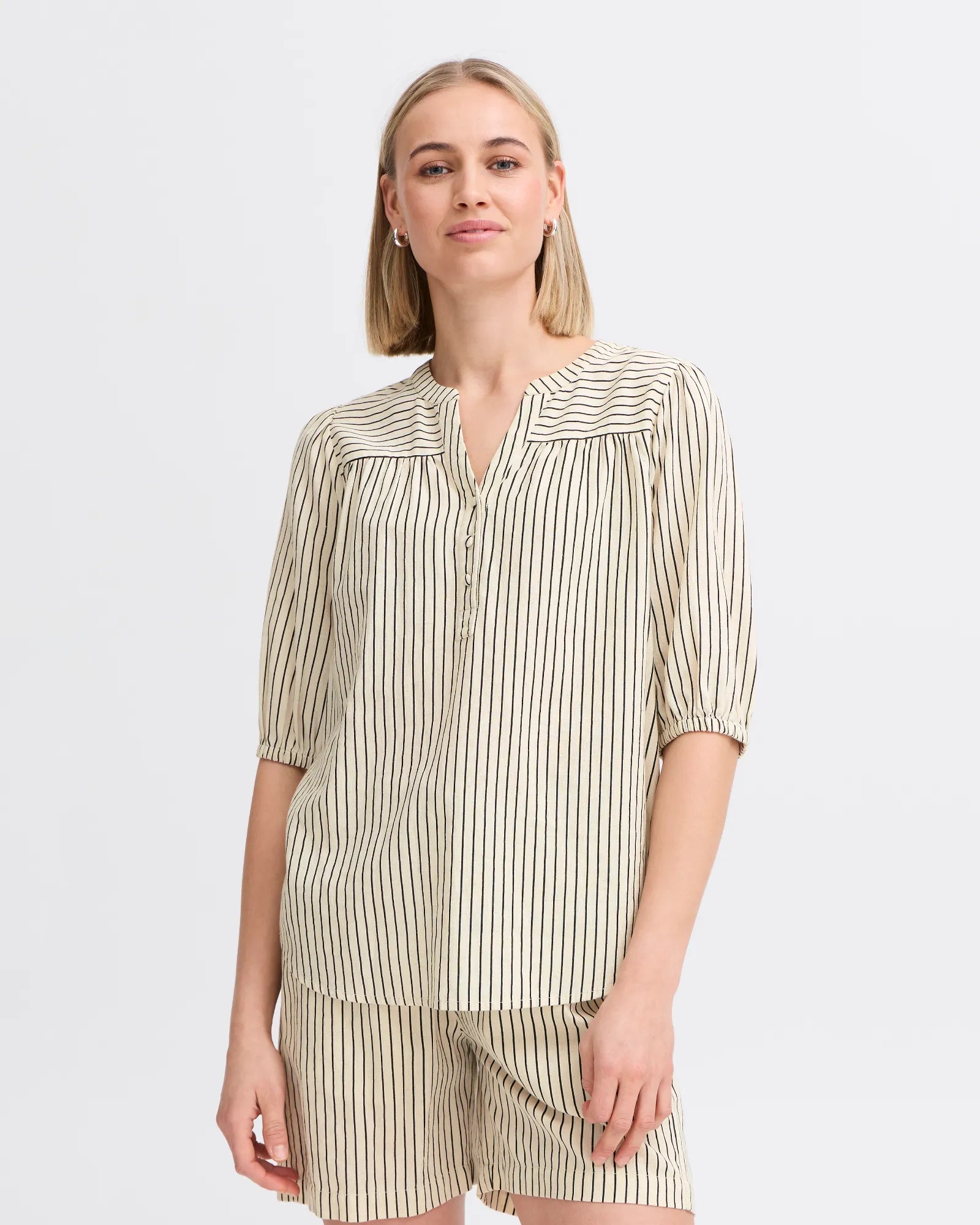 FRMADDIE Blouse - Whisper White Mix