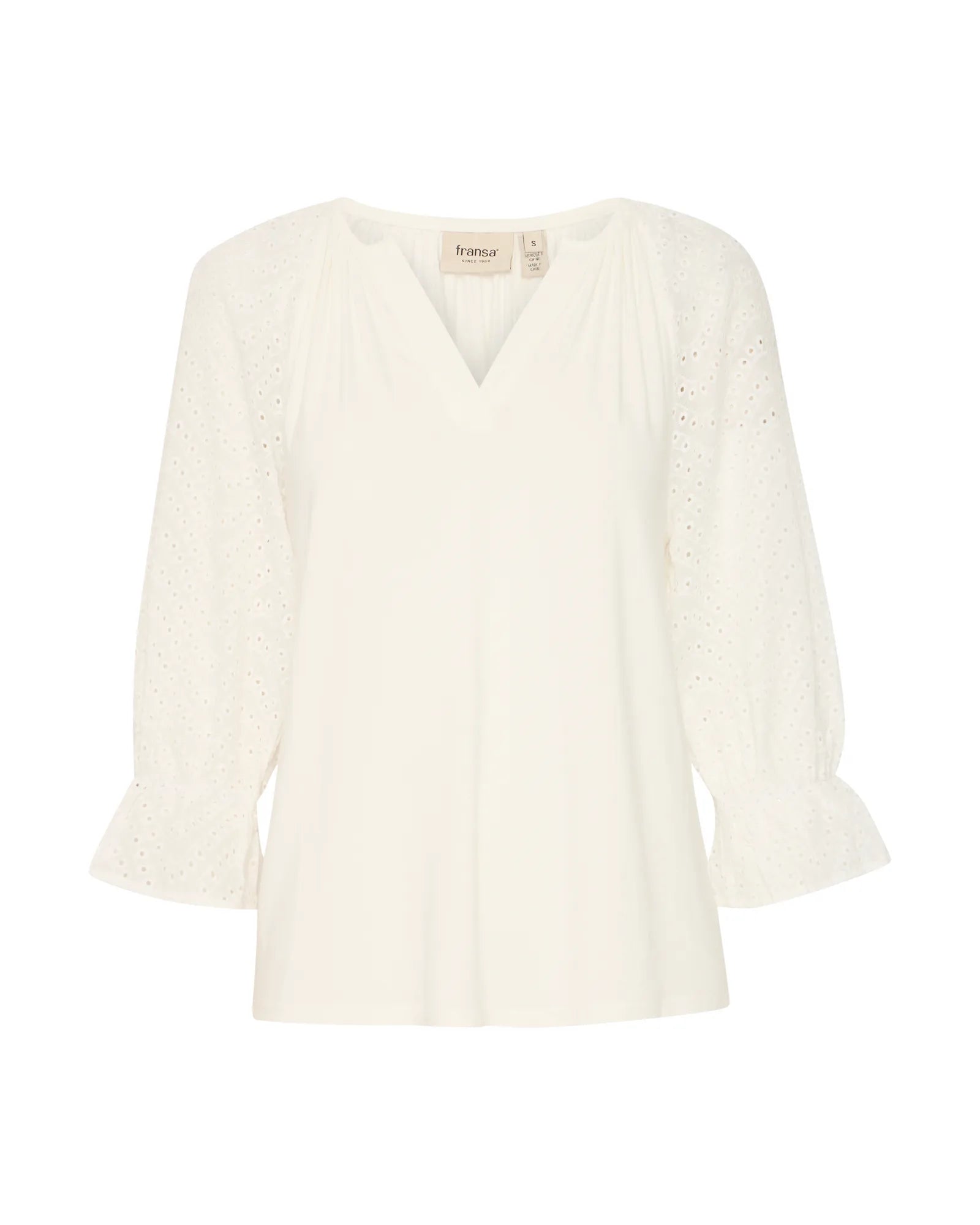 FRMYNNE Blouse - Blanc de Blanc