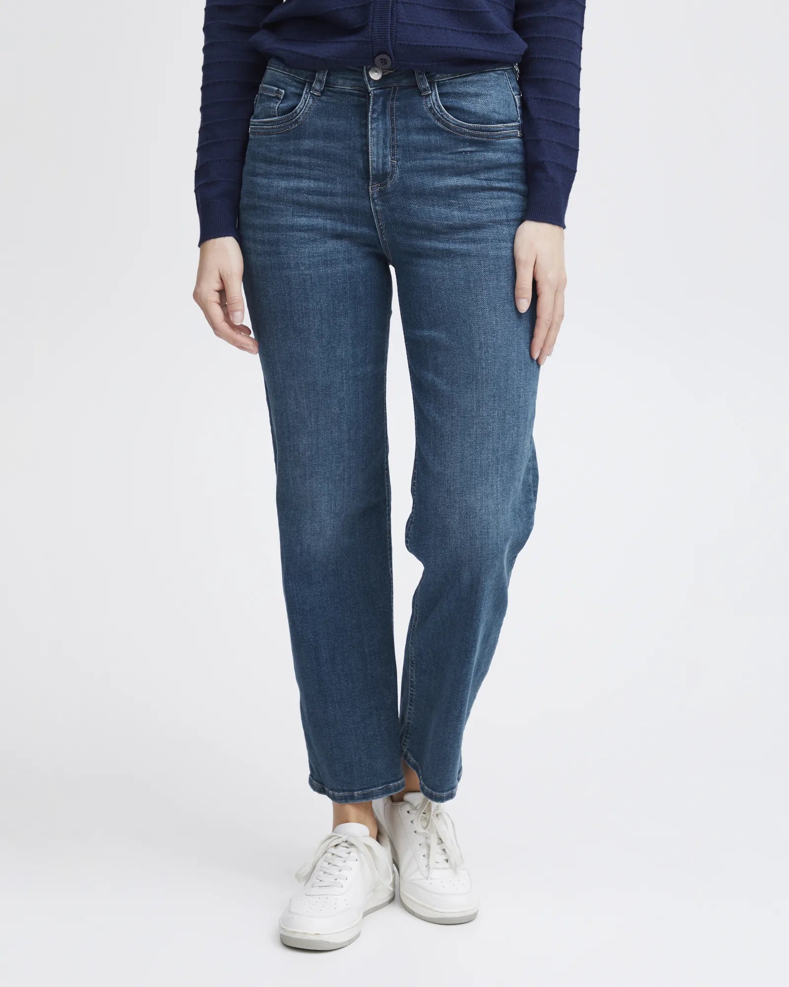 FROVER Jeans - Mid Blue Denim