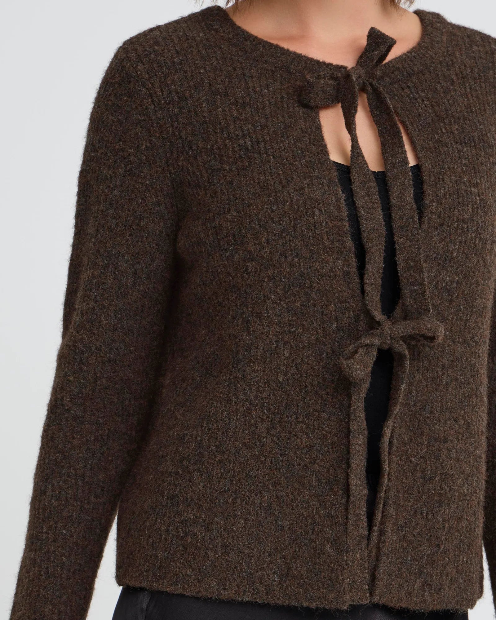 FRROSANNA Cardigan - Chocolate