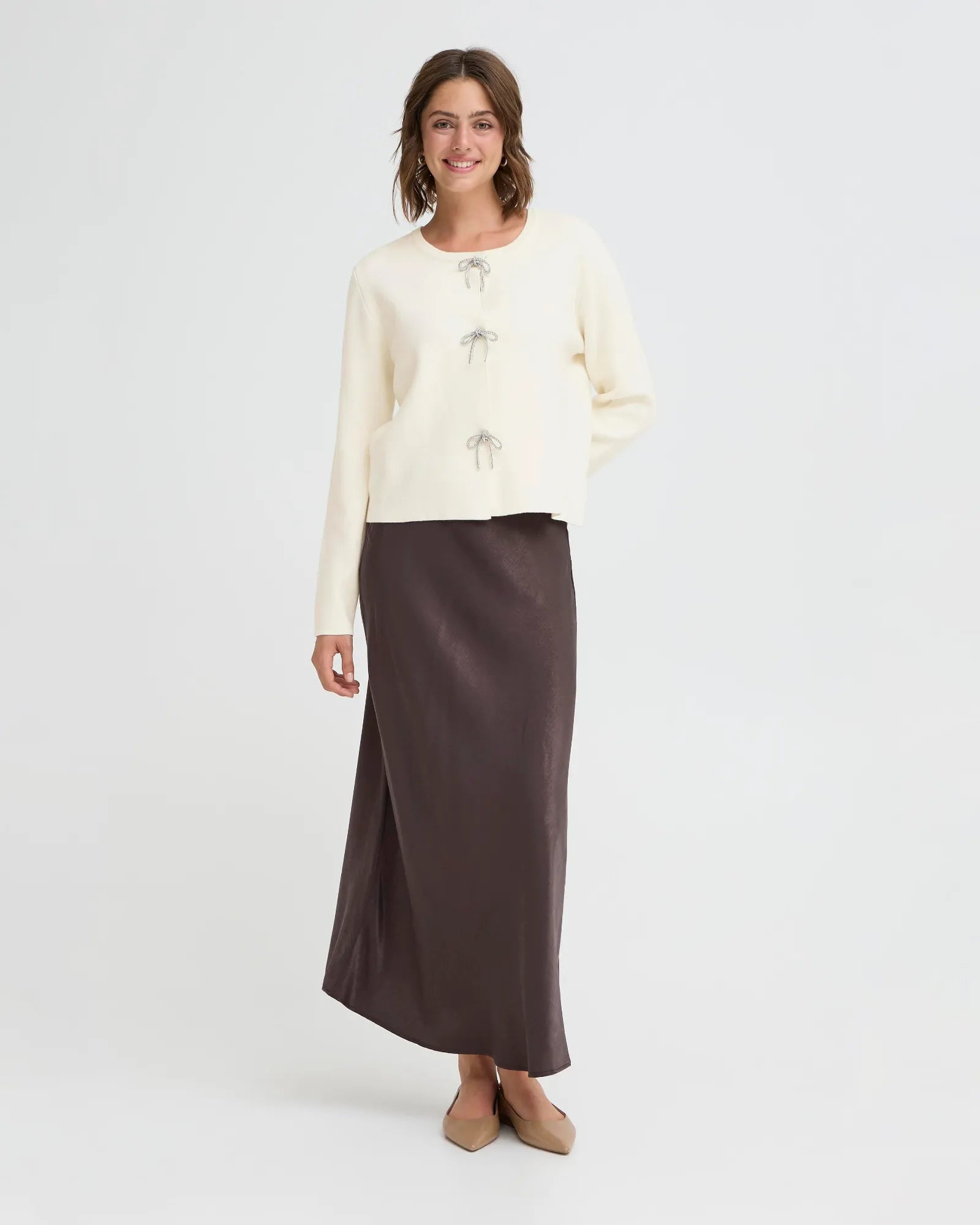 FRSALLY Cardigan - Whisper White