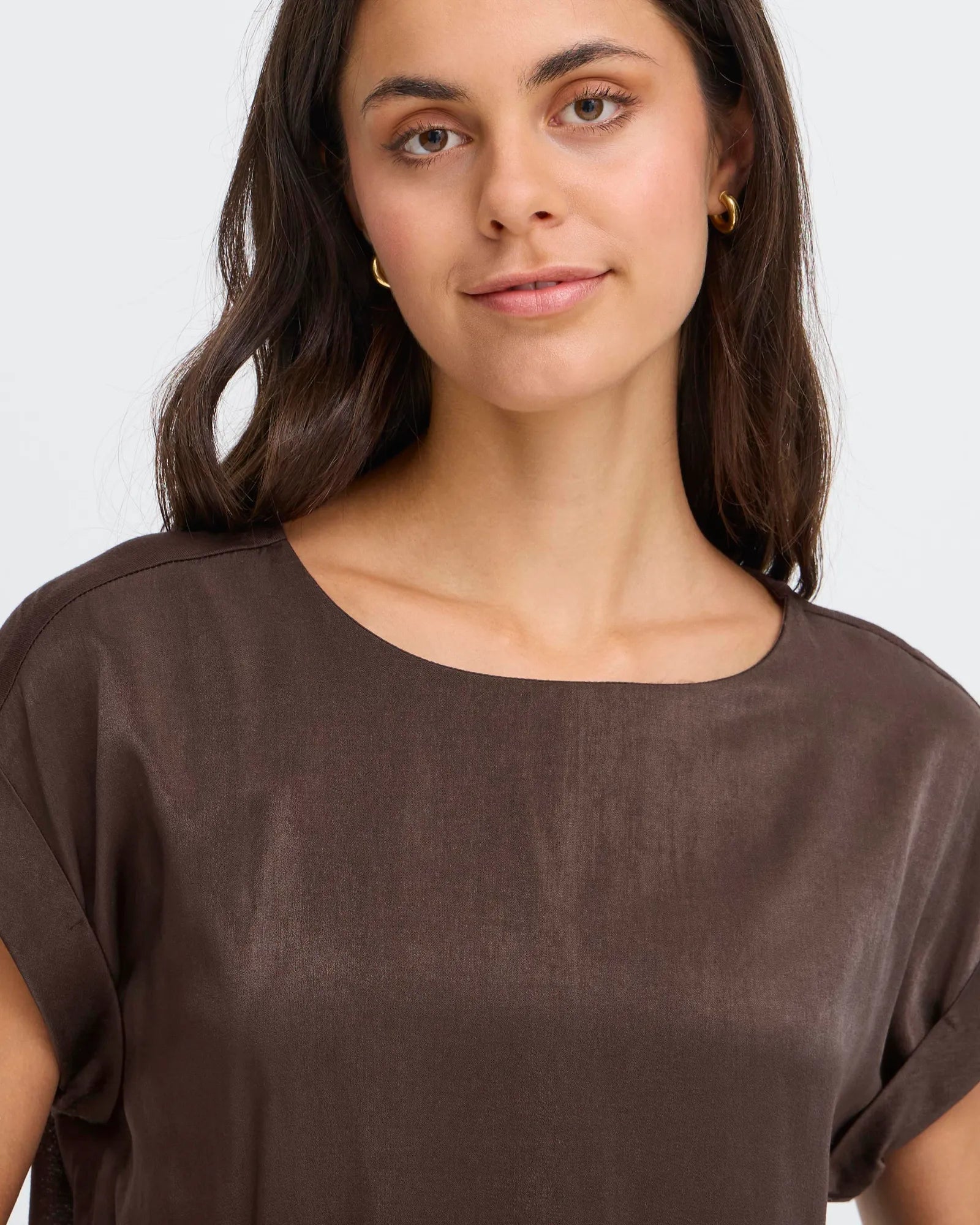 FRSHINA Blouse - Chocolate