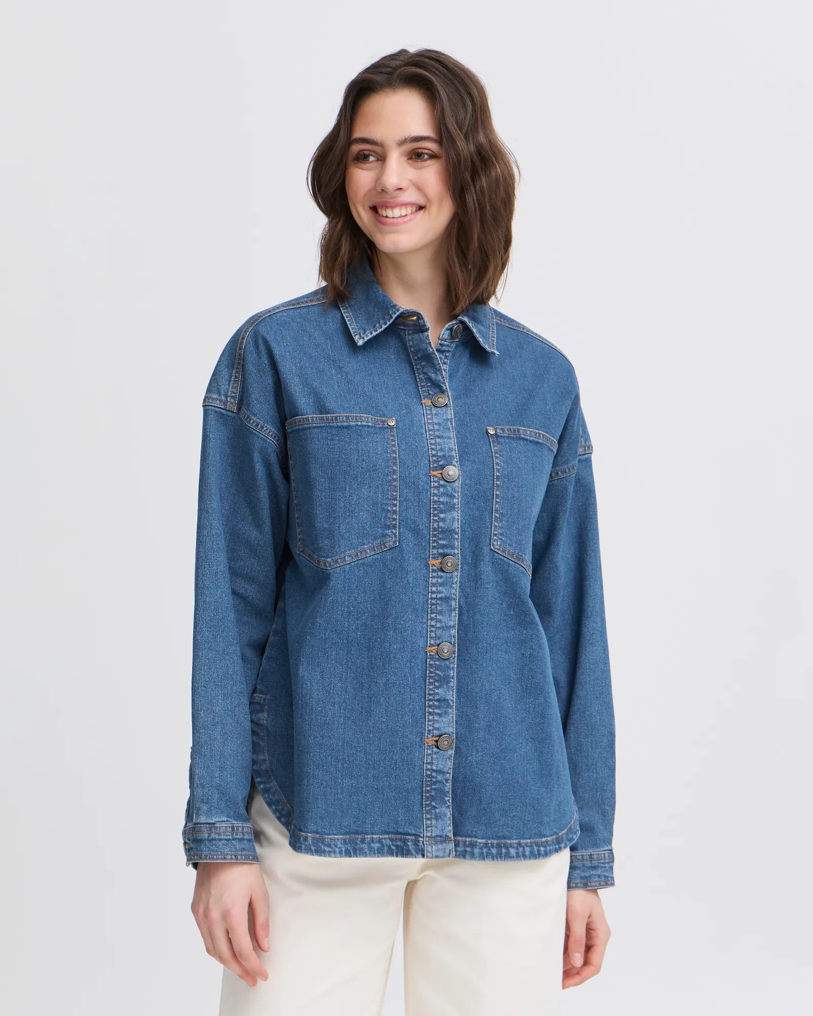 FRVOCUT Jacket - True Blue Denim