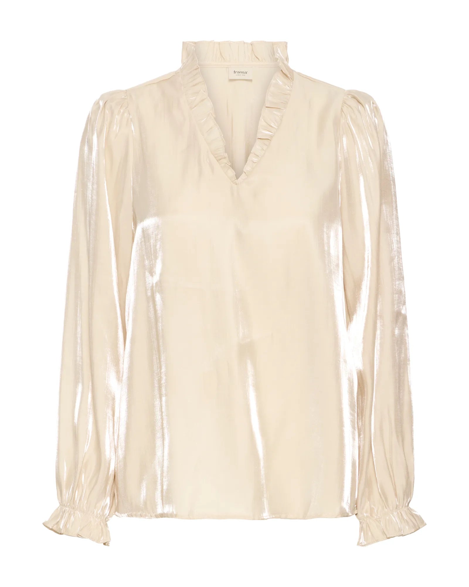 FRYOLANDA Blouse - Oyster Grey