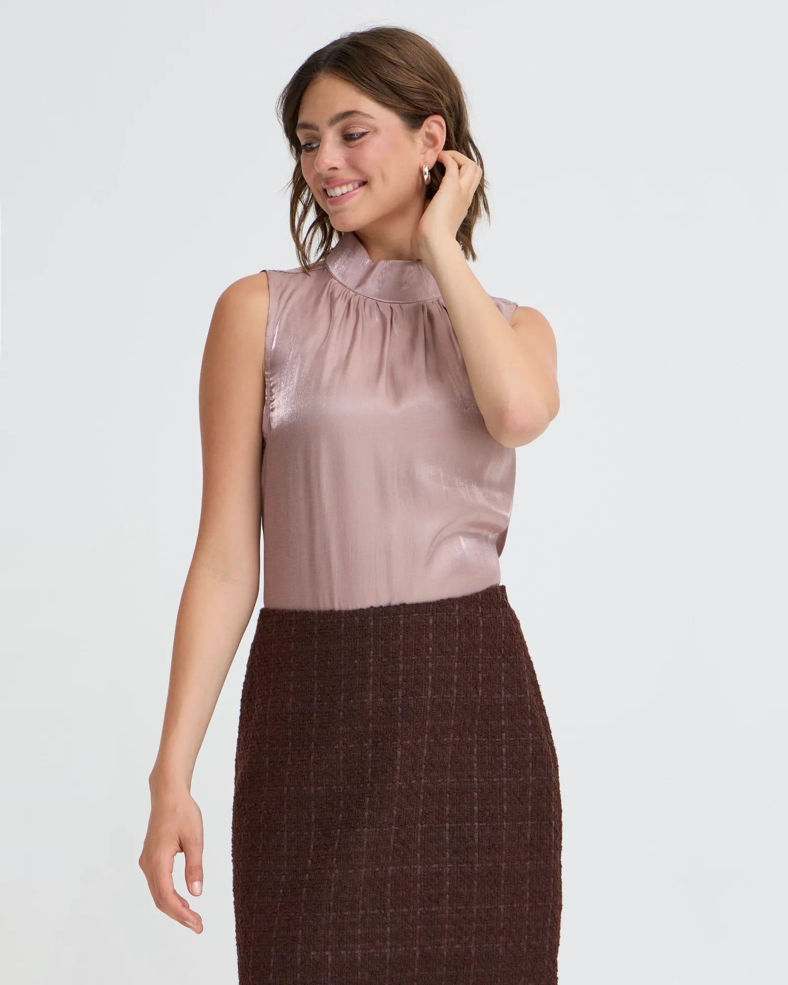 FRYOLANDA Top - Pale Mauve