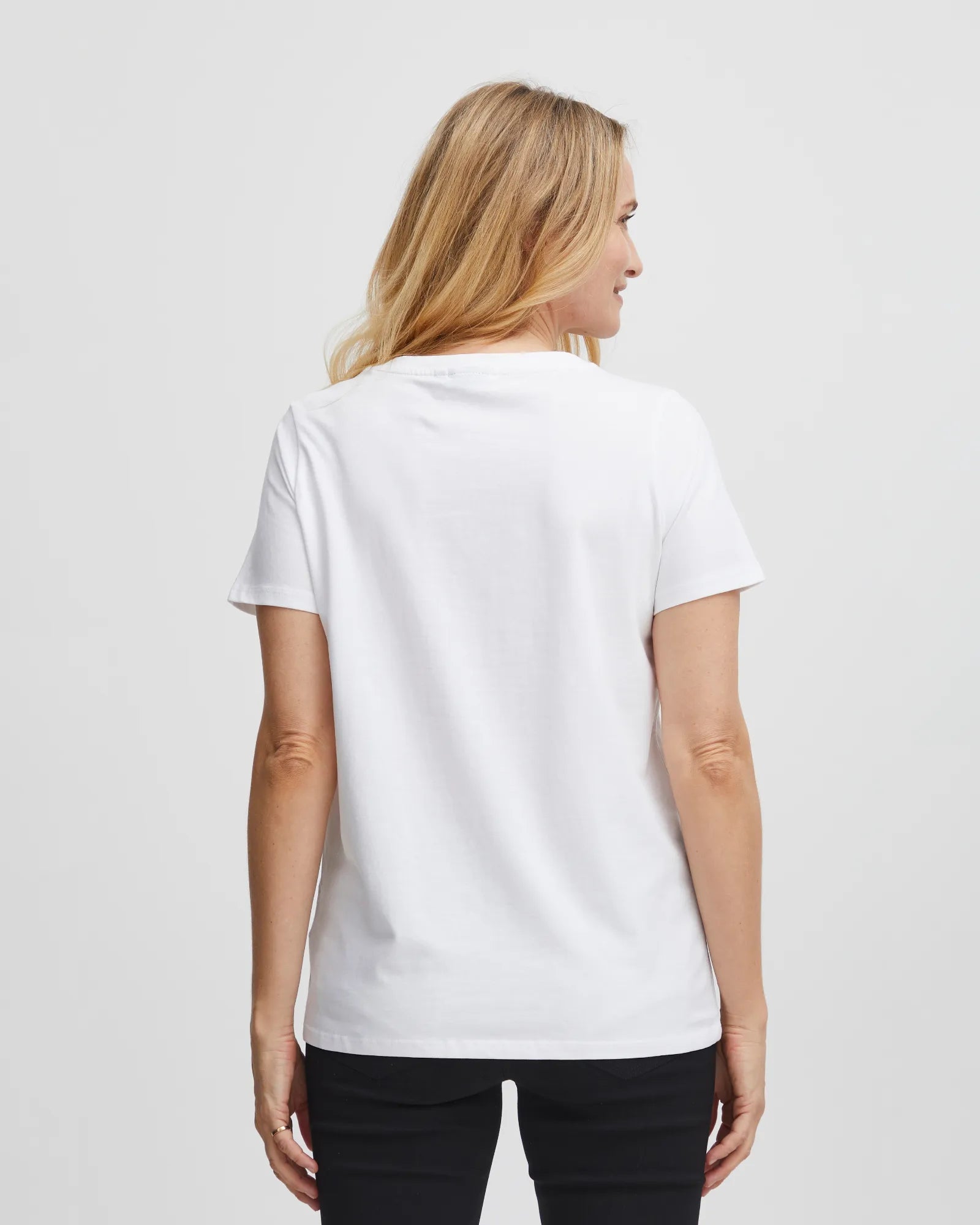 Zashoulder T-Shirt - White