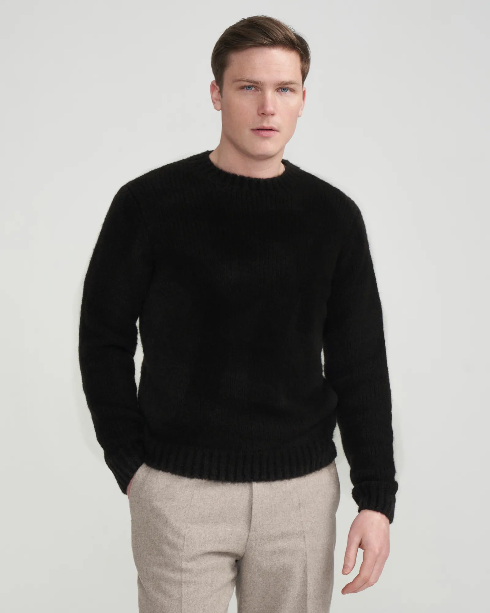 Gerhard Knitted Sweater - Black