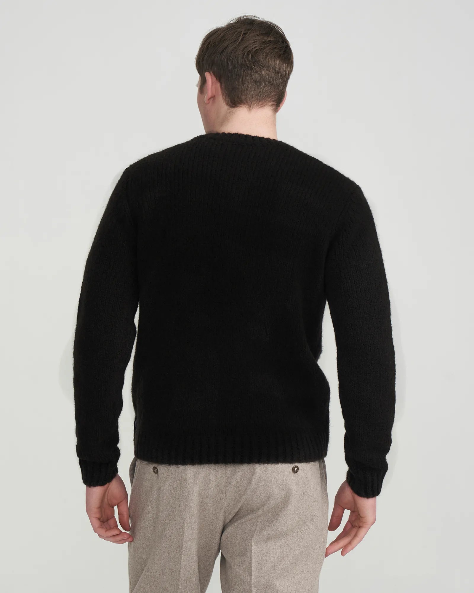 Gerhard Knitted Sweater - Black
