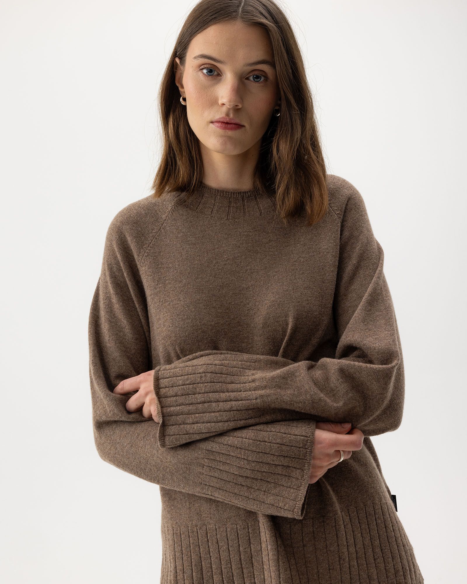 Kirstina Jumper - Oak Melange