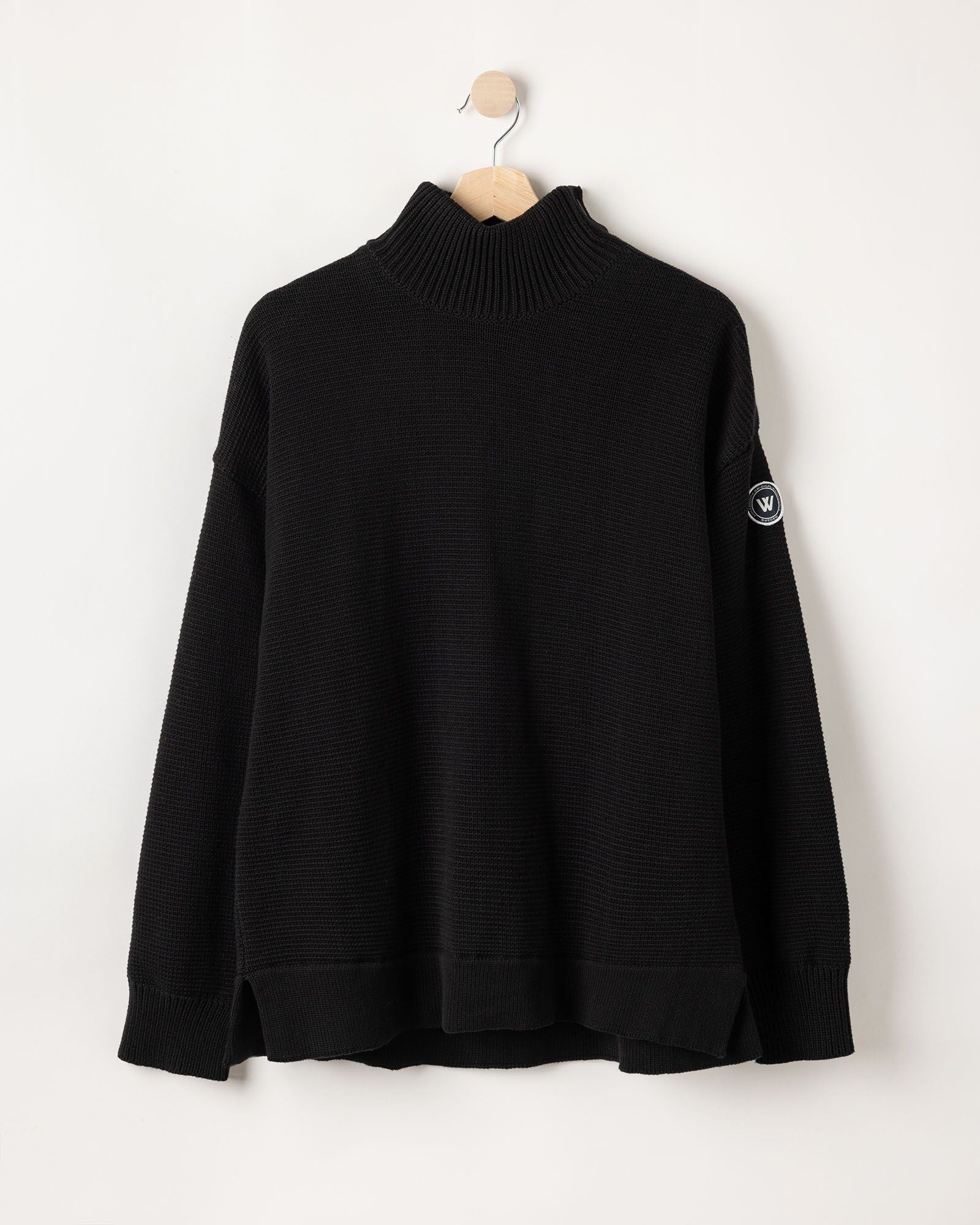Paulina Windproof Jumper - Black